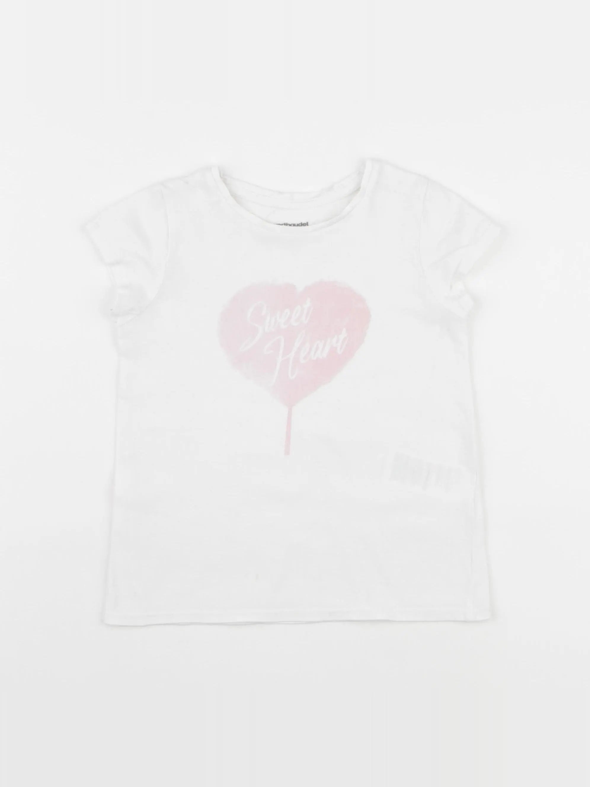 Vertbaudet - tee-shirt blanc - 4 ans