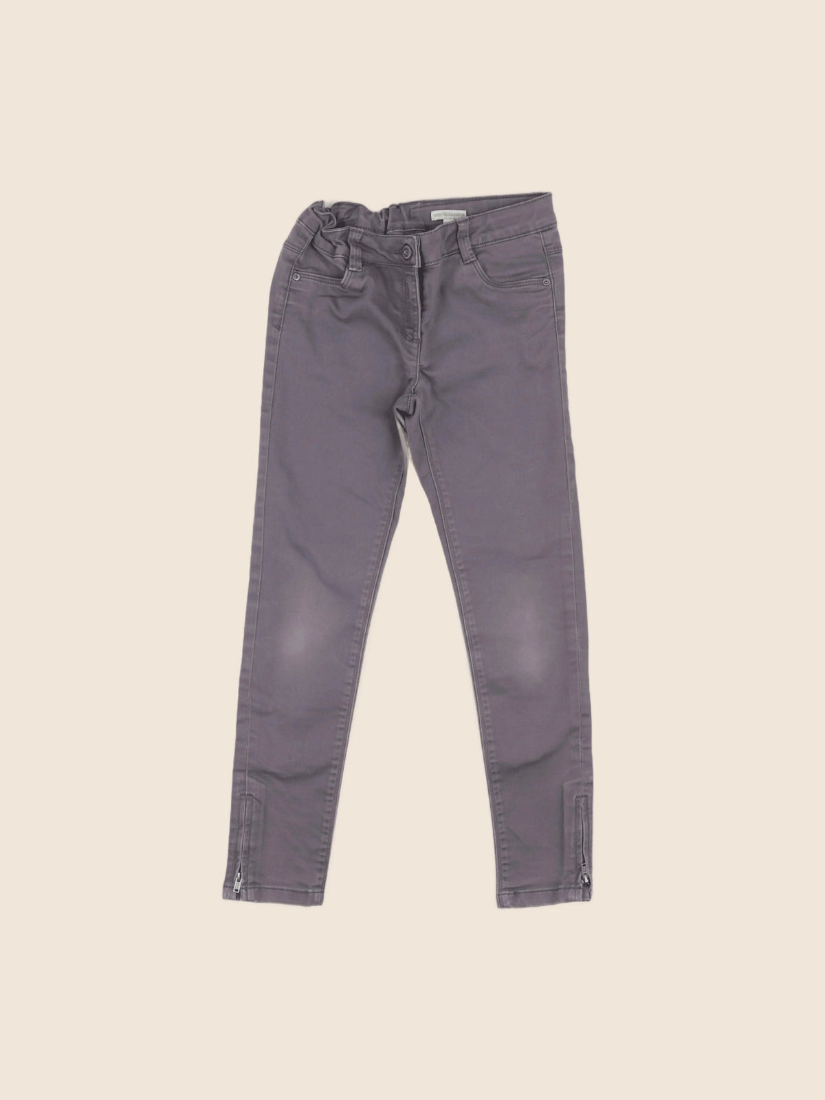 Vertbaudet - pantalon gris - 9 ans