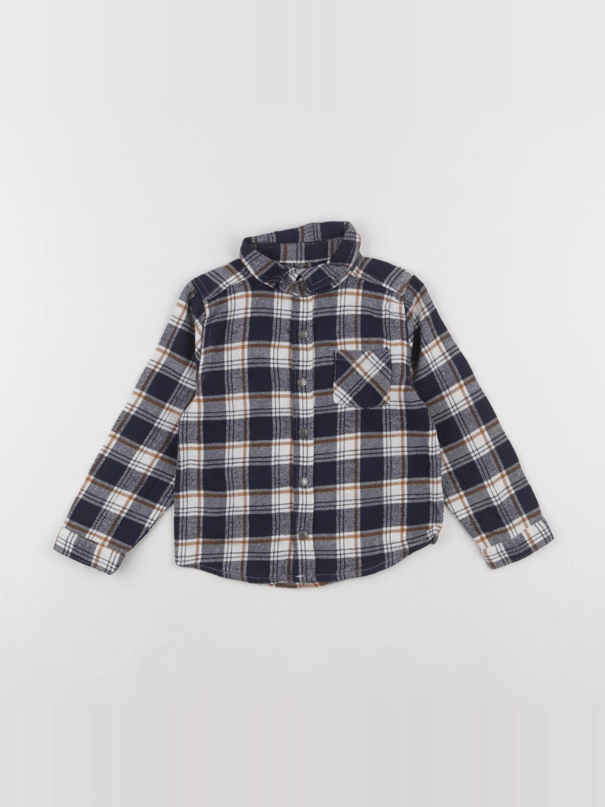 Vertbaudet - chemise bleu - 36 mois