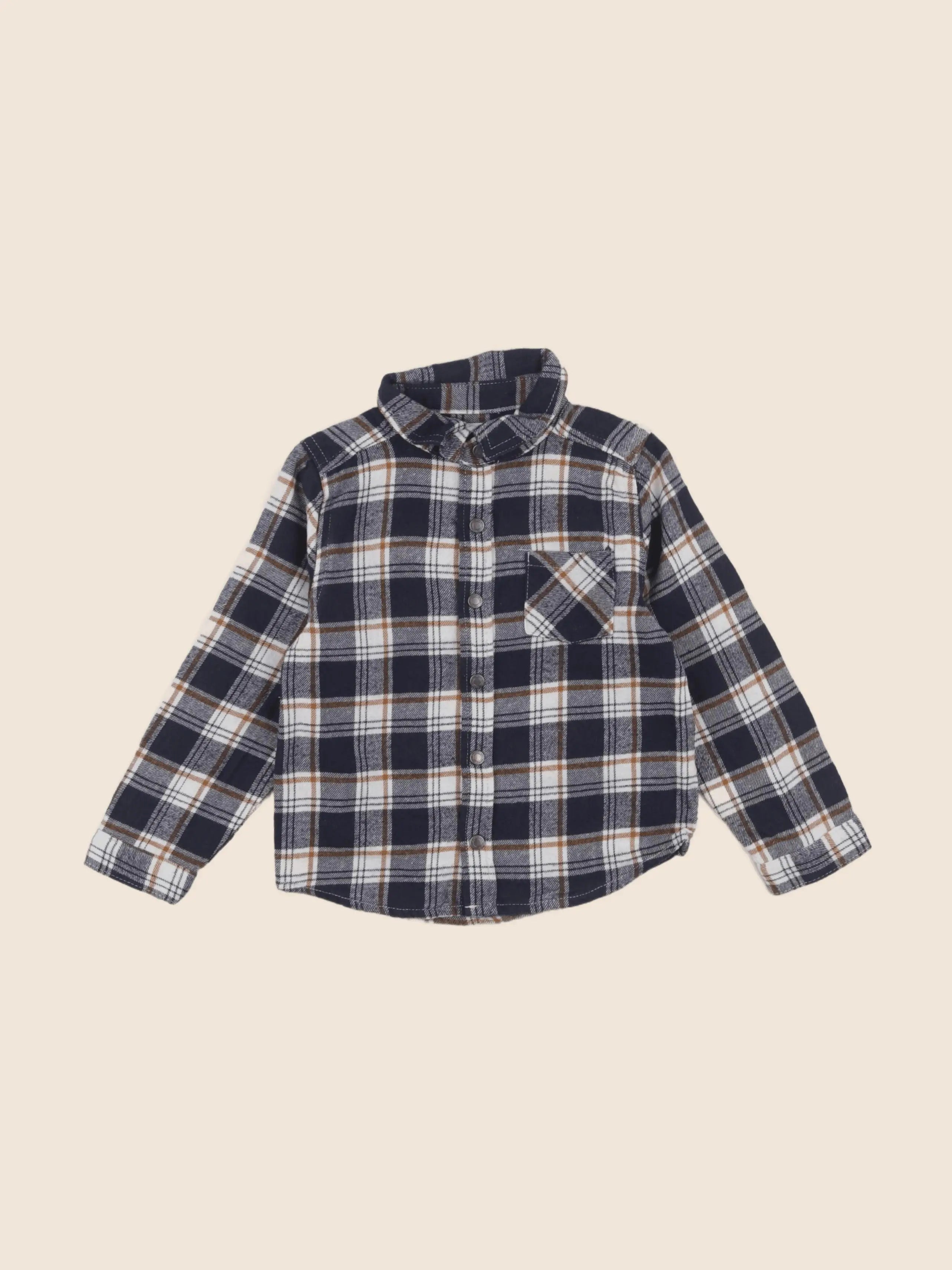 Vertbaudet - chemise bleu - 36 mois