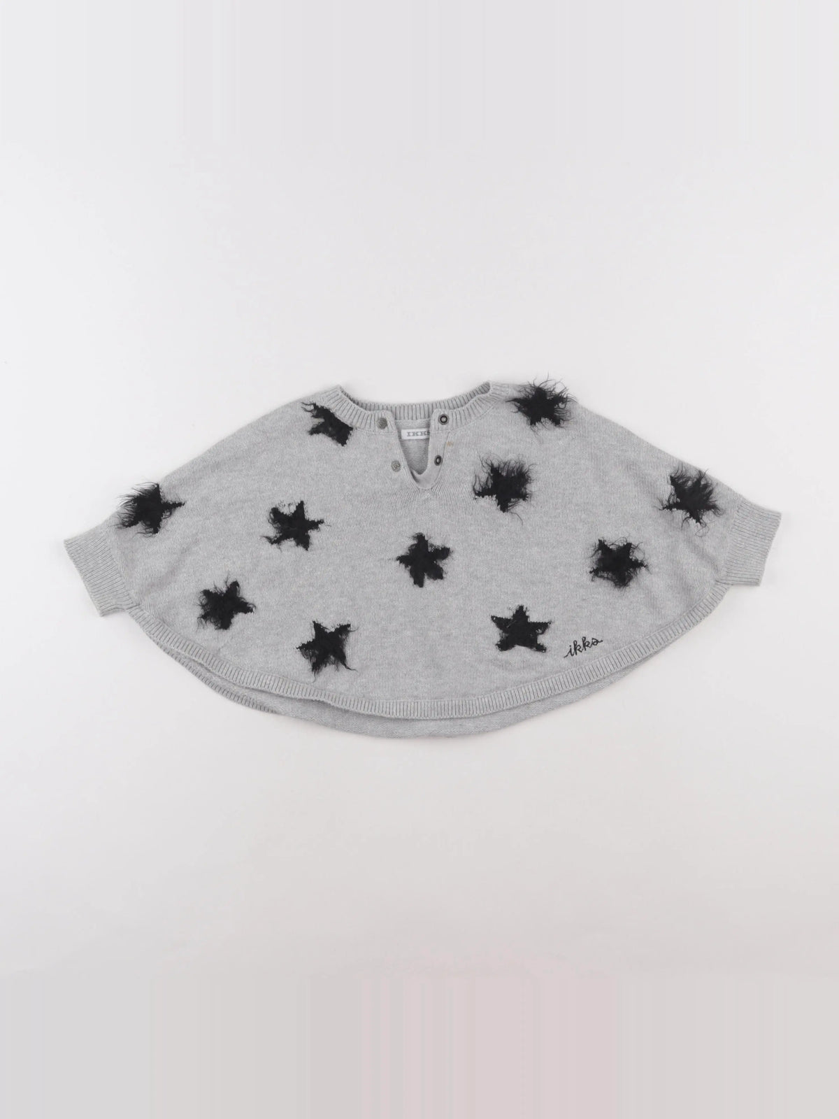 IKKS - cape gris - 12 mois