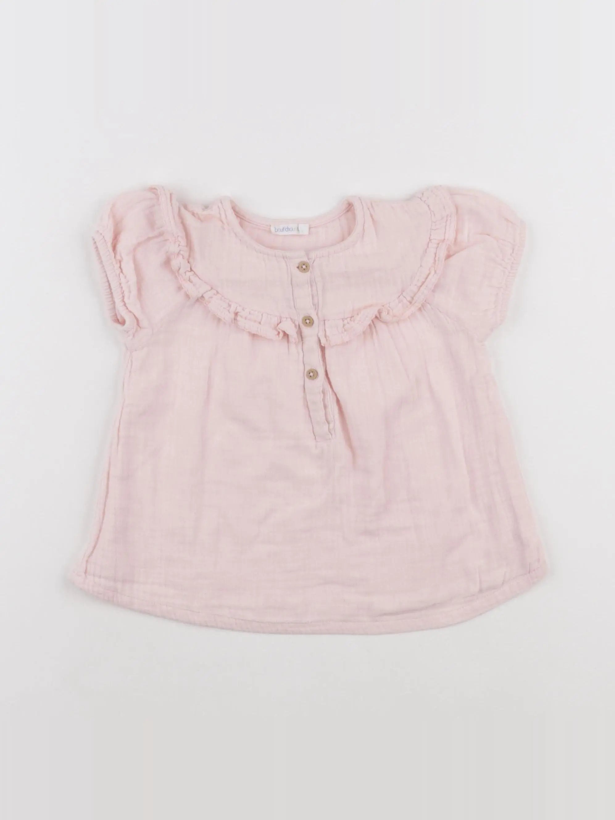 Boutchou - blouse rose - 24 mois