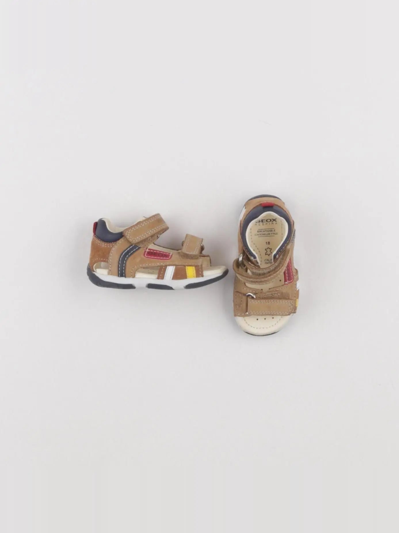 Geox - sandales marron - pointure 18