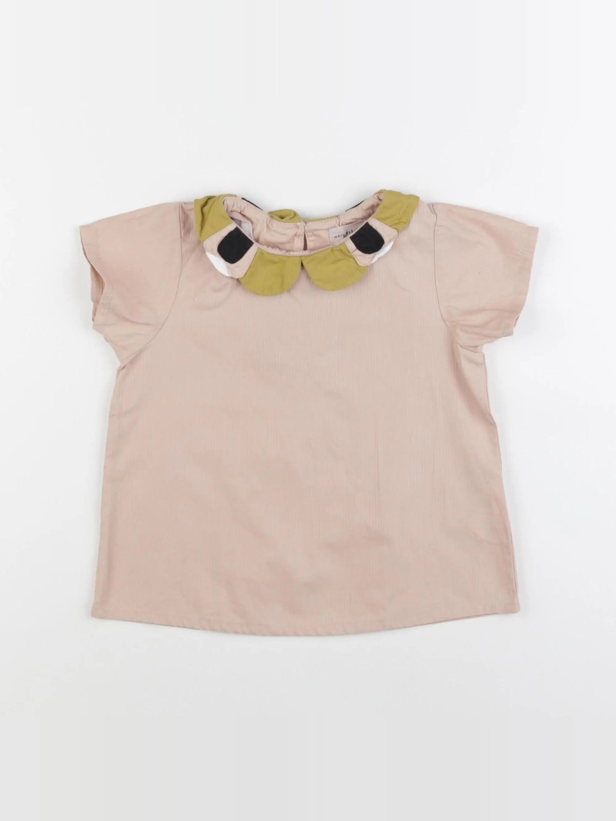 Monoprix - blouse beige - 3/4 ans