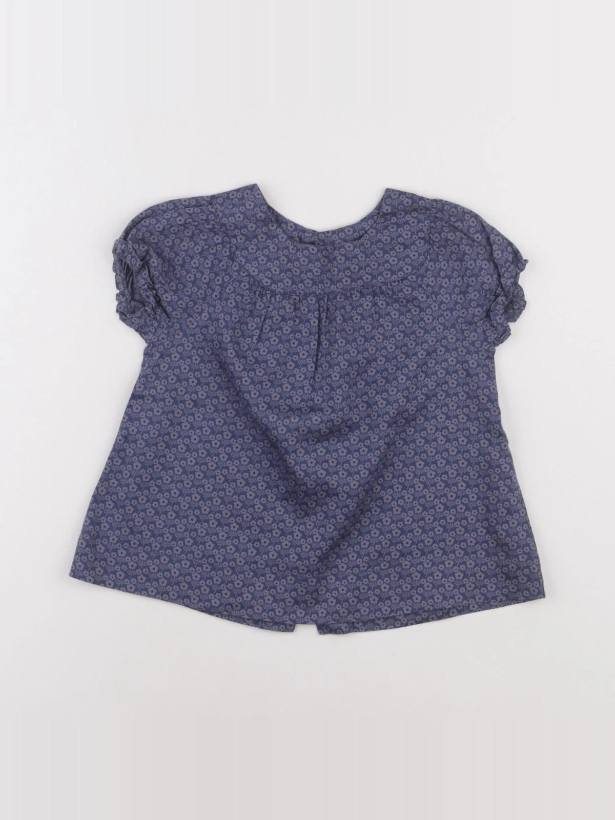 Boutchou - blouse bleu - 24 mois