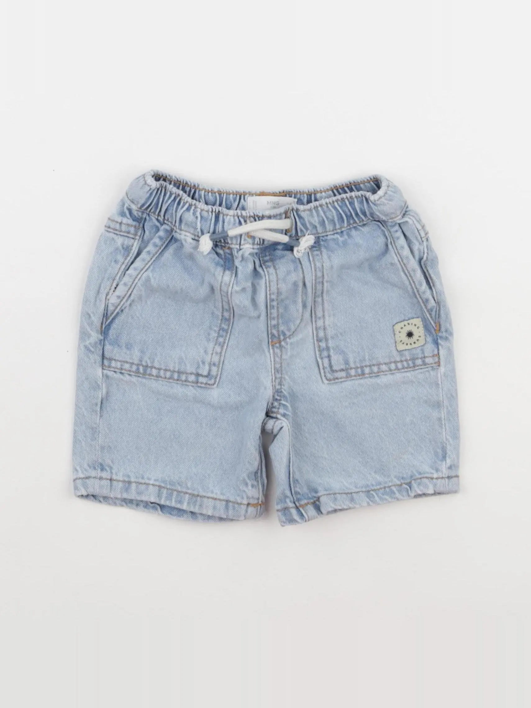 Mango - short bleu - 3/4 ans