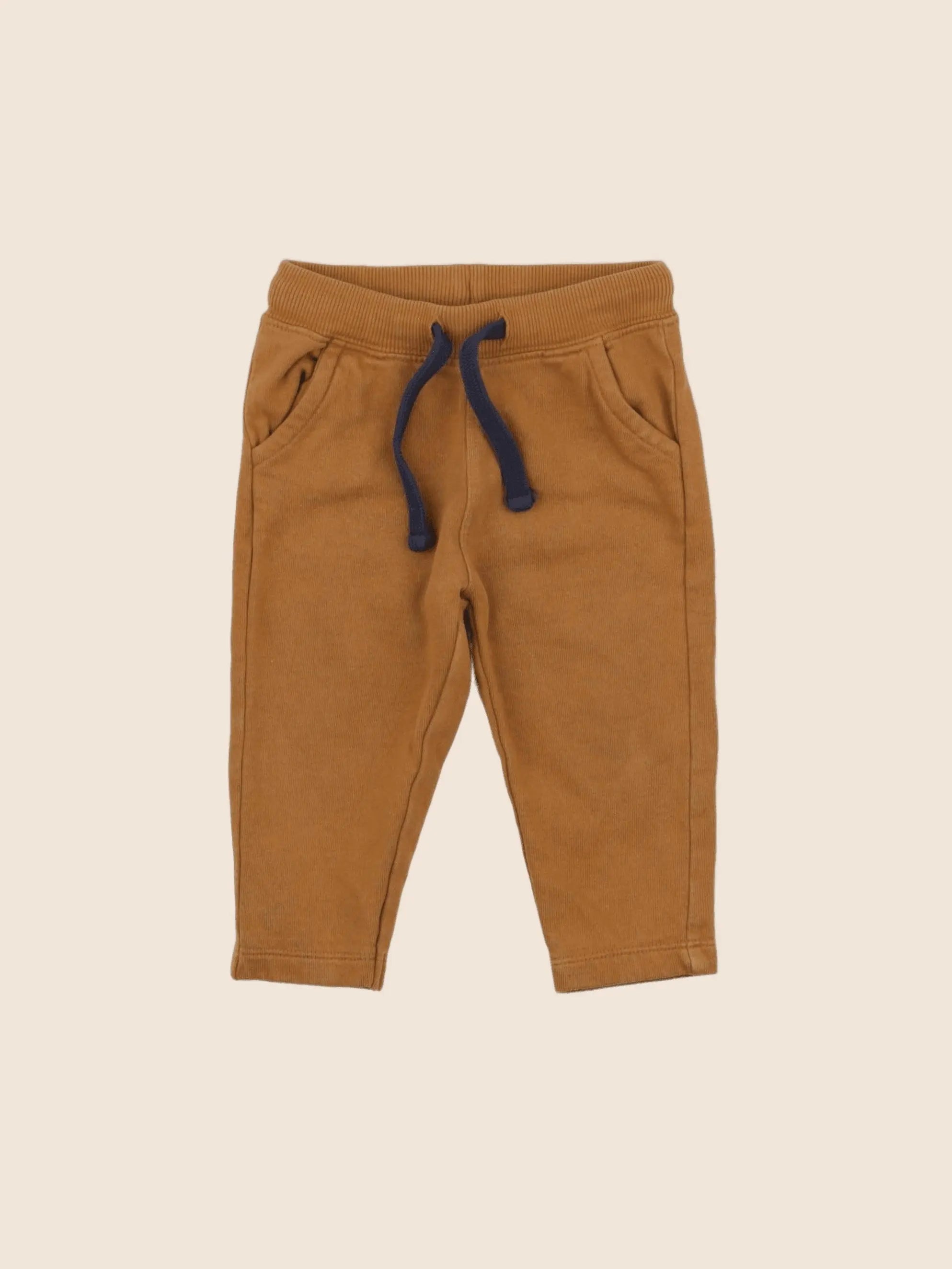 Boutchou - pantalon marron - 9 mois