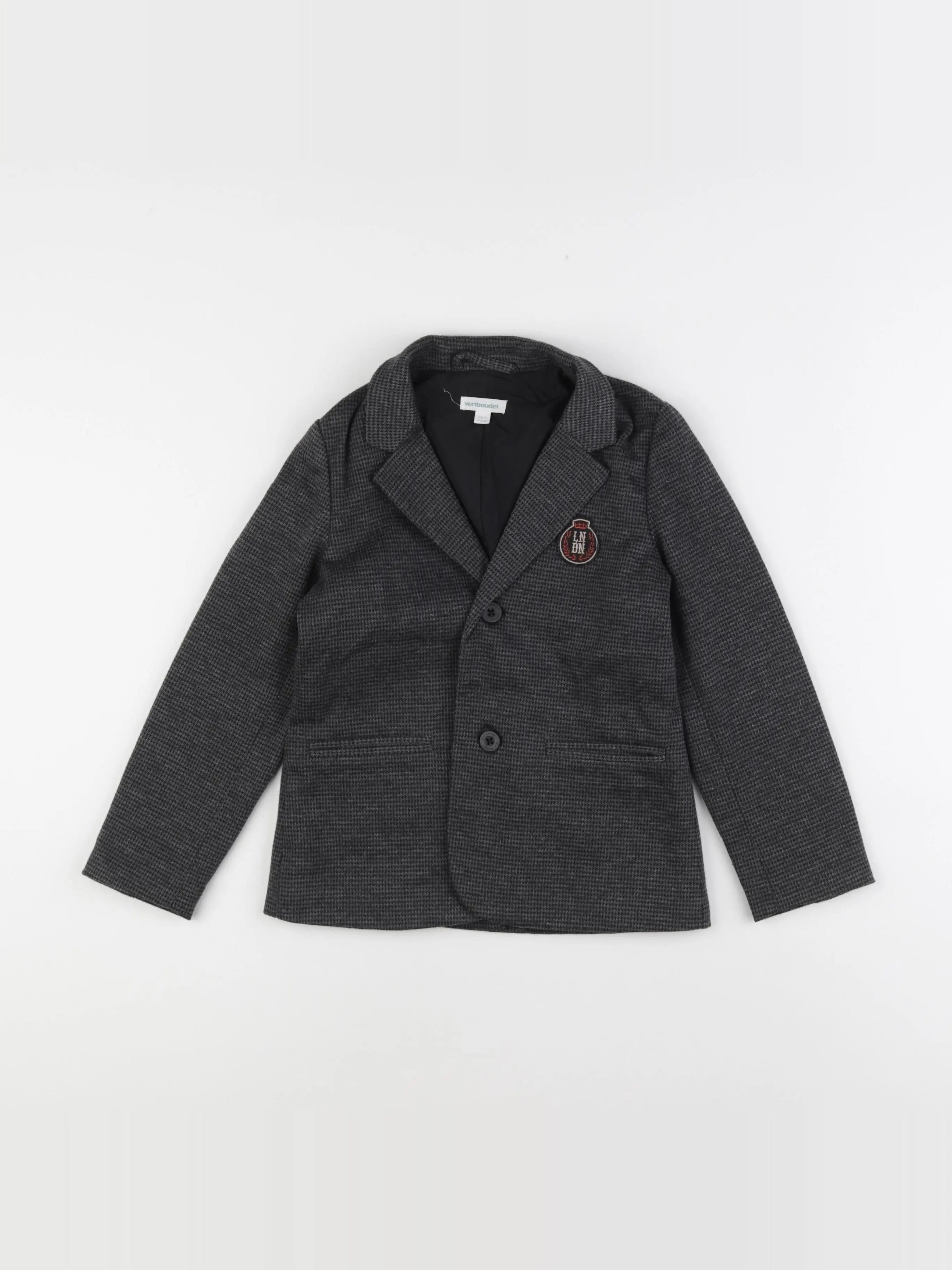 Vertbaudet - veste gris - 6 ans