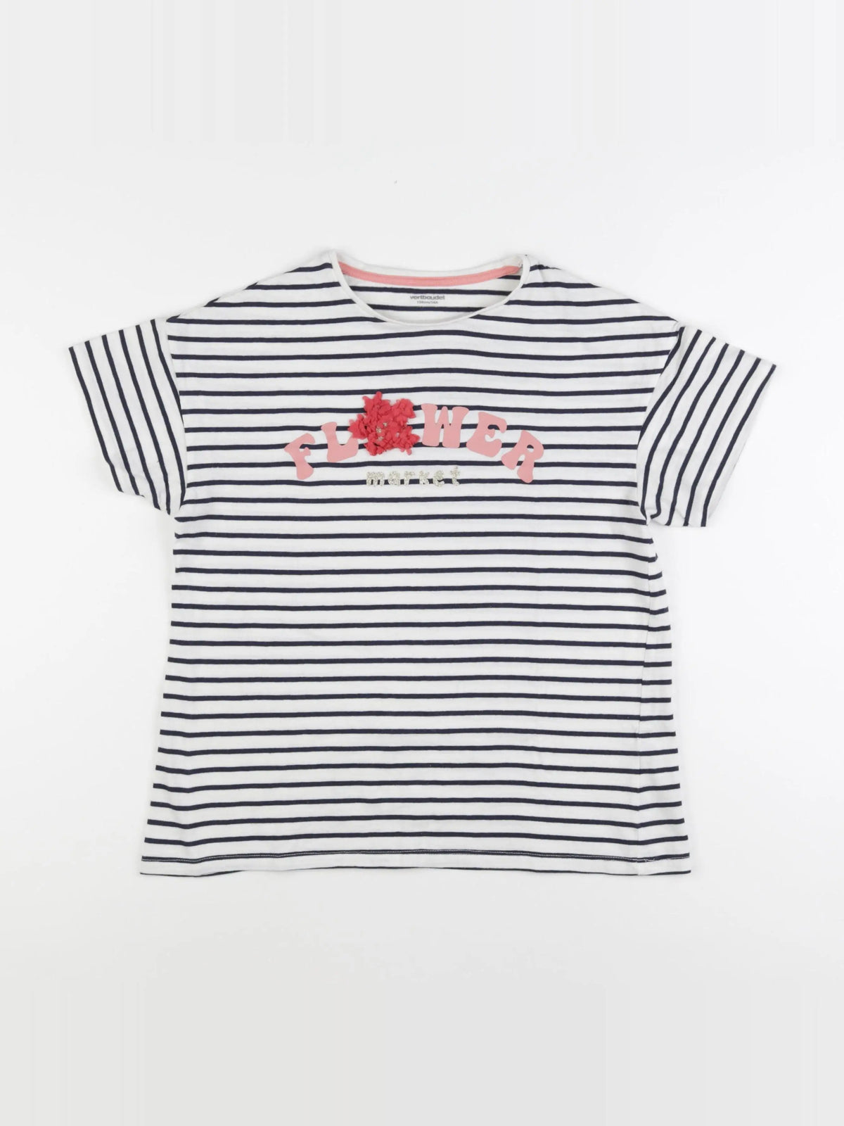 Vertbaudet - tee-shirt multicolore - 14 ans