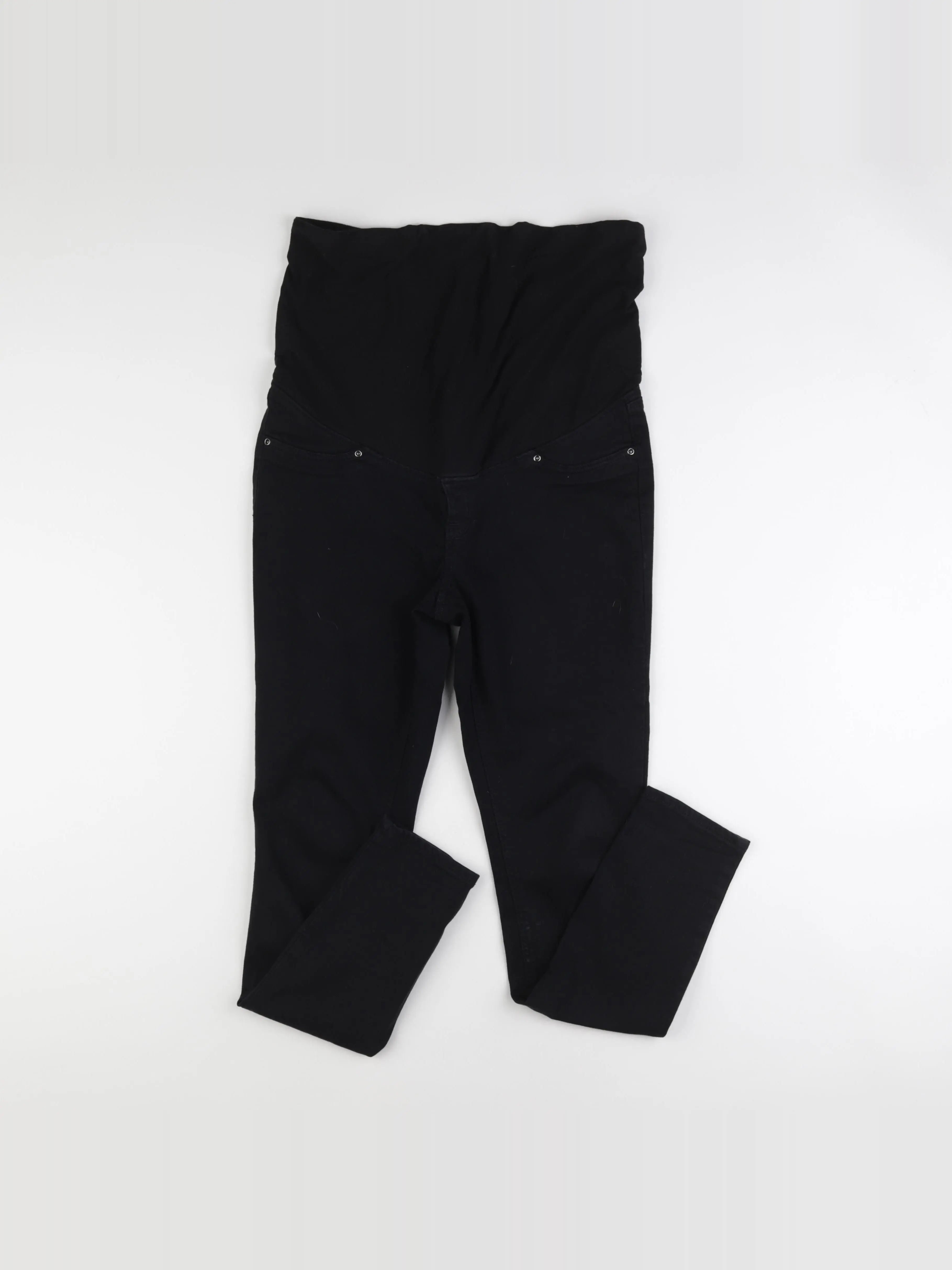 H&M - pantalon grossesse noir - m