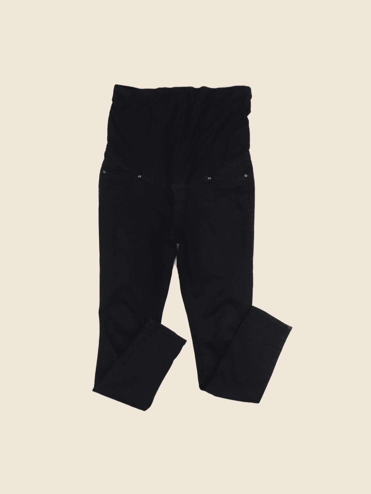 H&M - pantalon grossesse noir - m