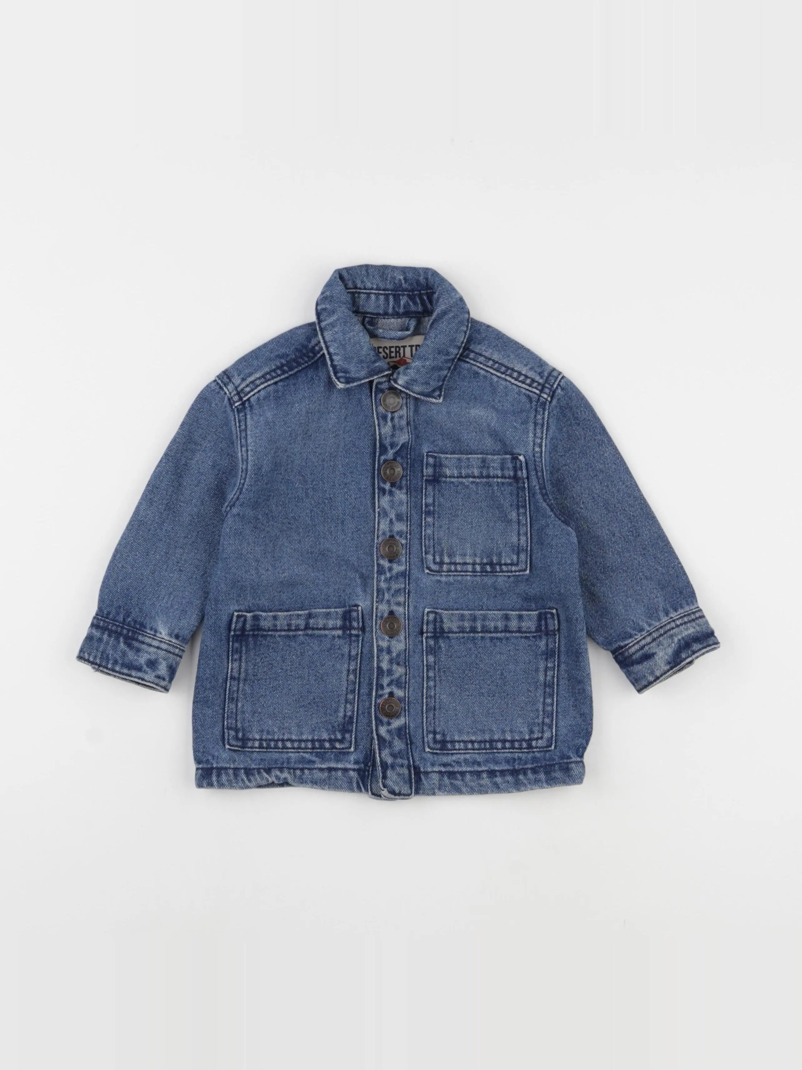 Vertbaudet - veste bleu - 2 ans