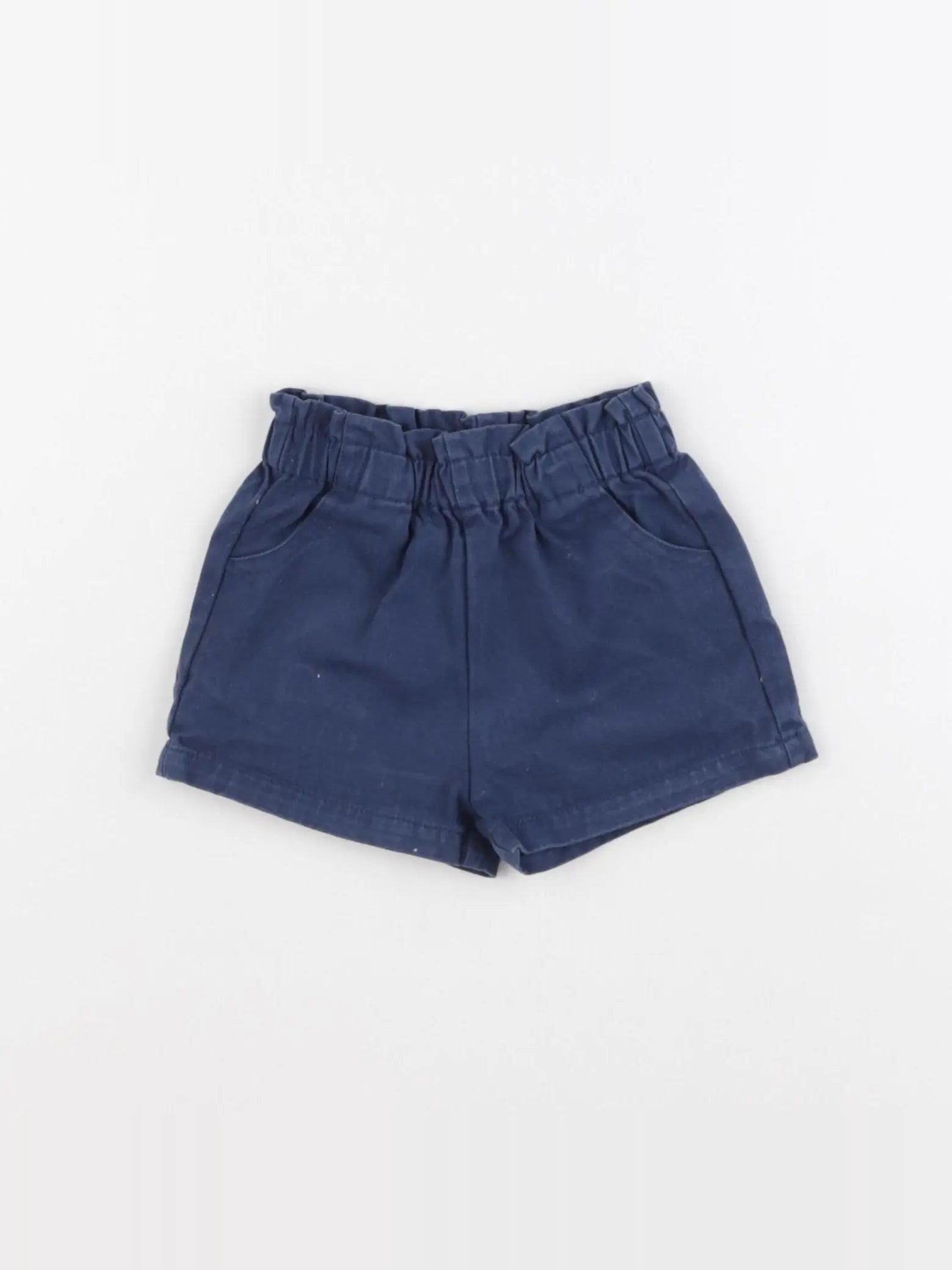 Vertbaudet - short bleu - 6 mois