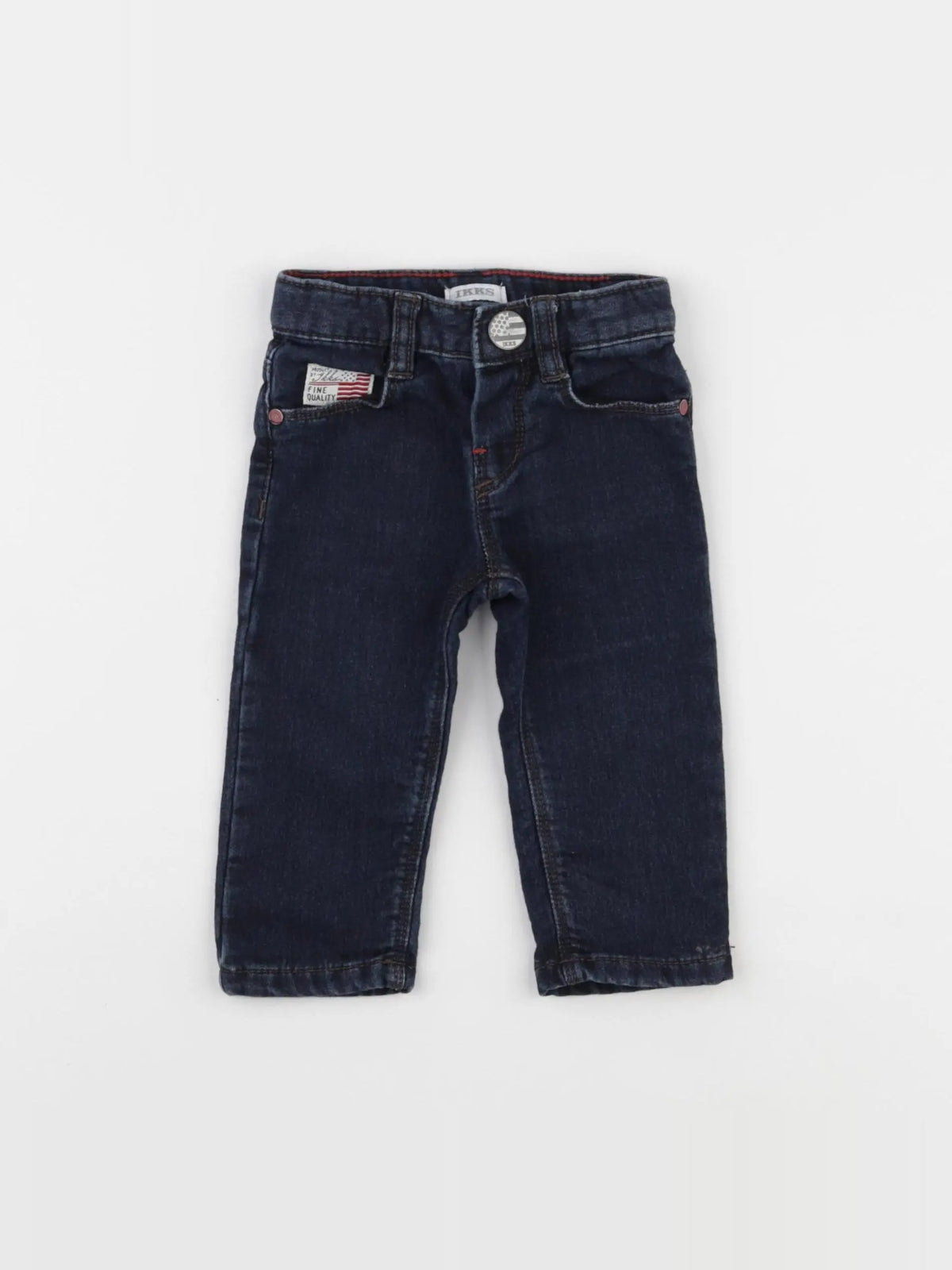 IKKS - jean bleu - 6 mois