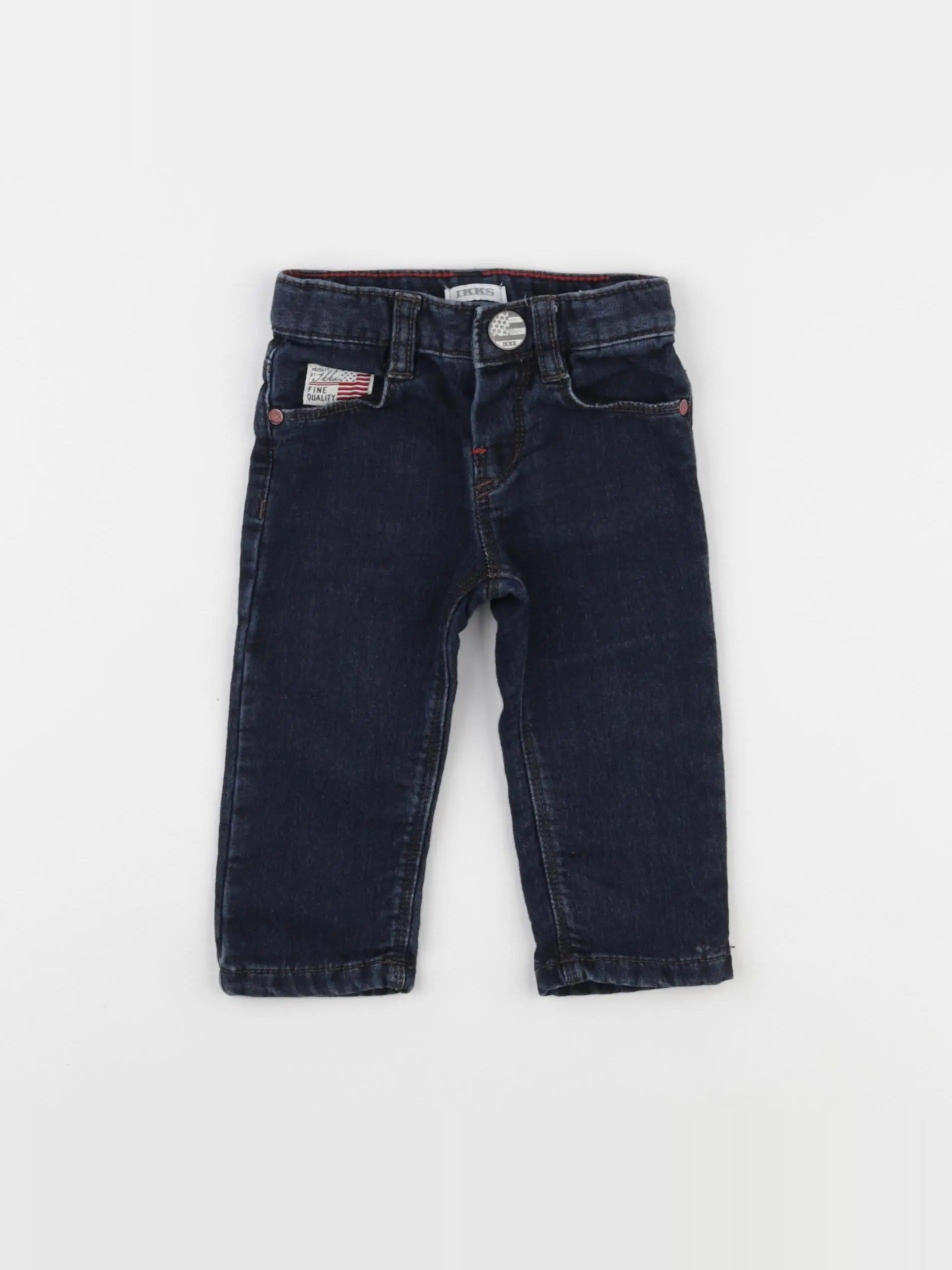 IKKS - jean bleu - 6 mois