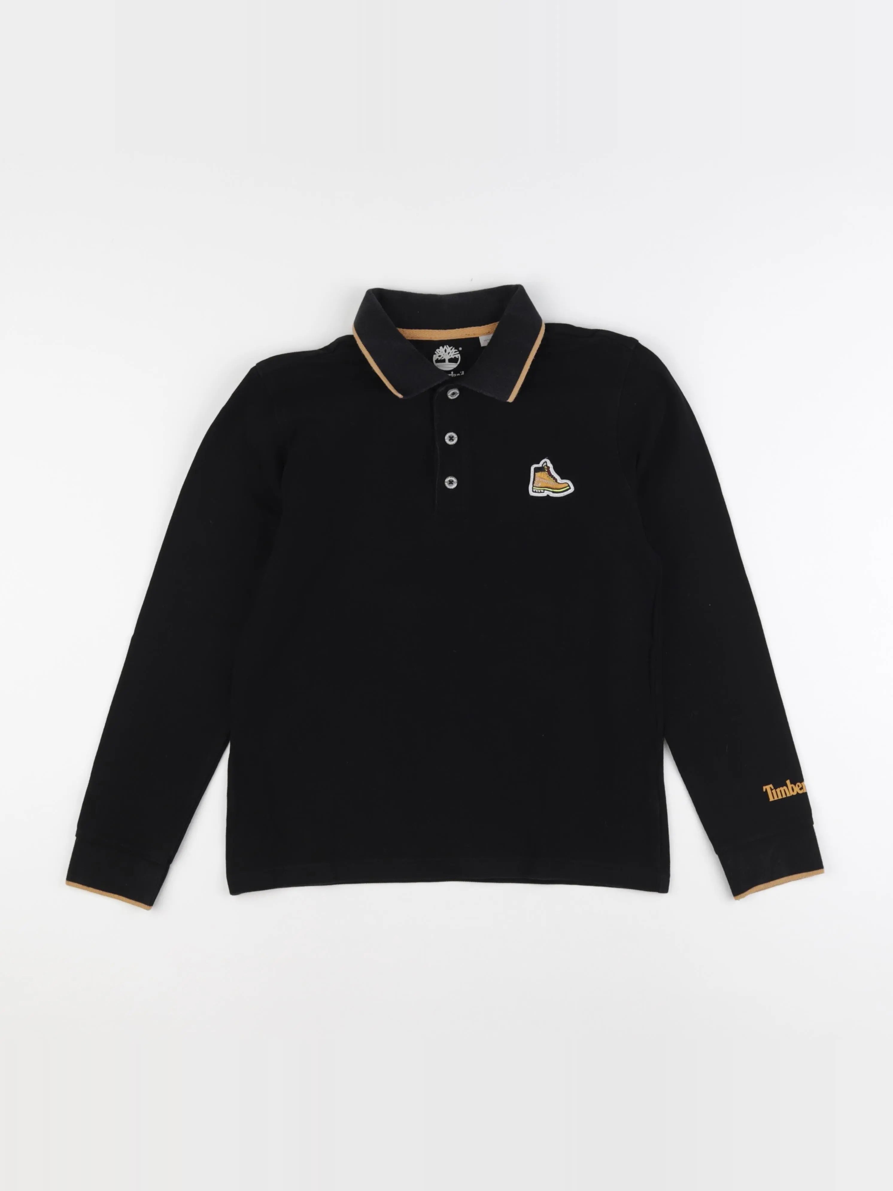Timberland - polo noir - 12 ans