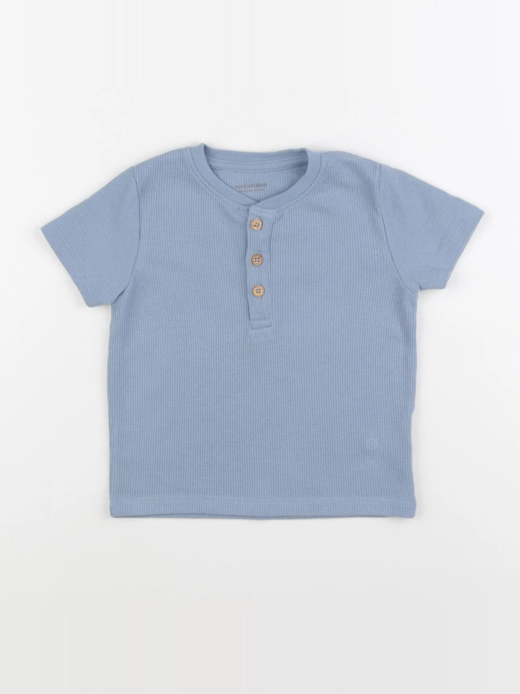 Vertbaudet - tee-shirt bleu - 24 mois