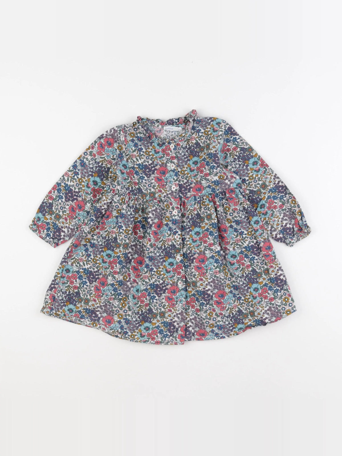 Boutchou - robe multicolore - 24 mois
