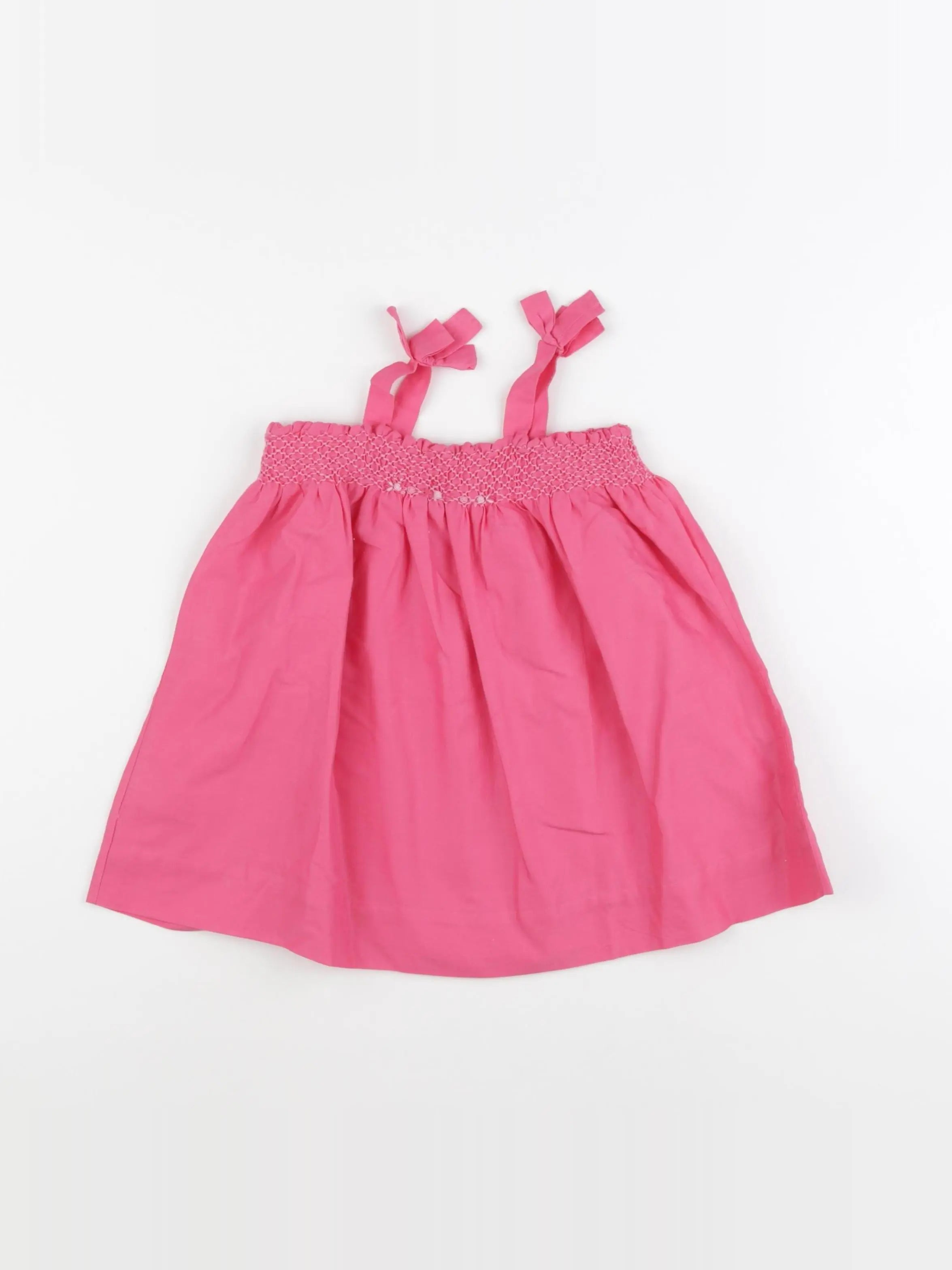 Jacadi - robe rose - 12 mois