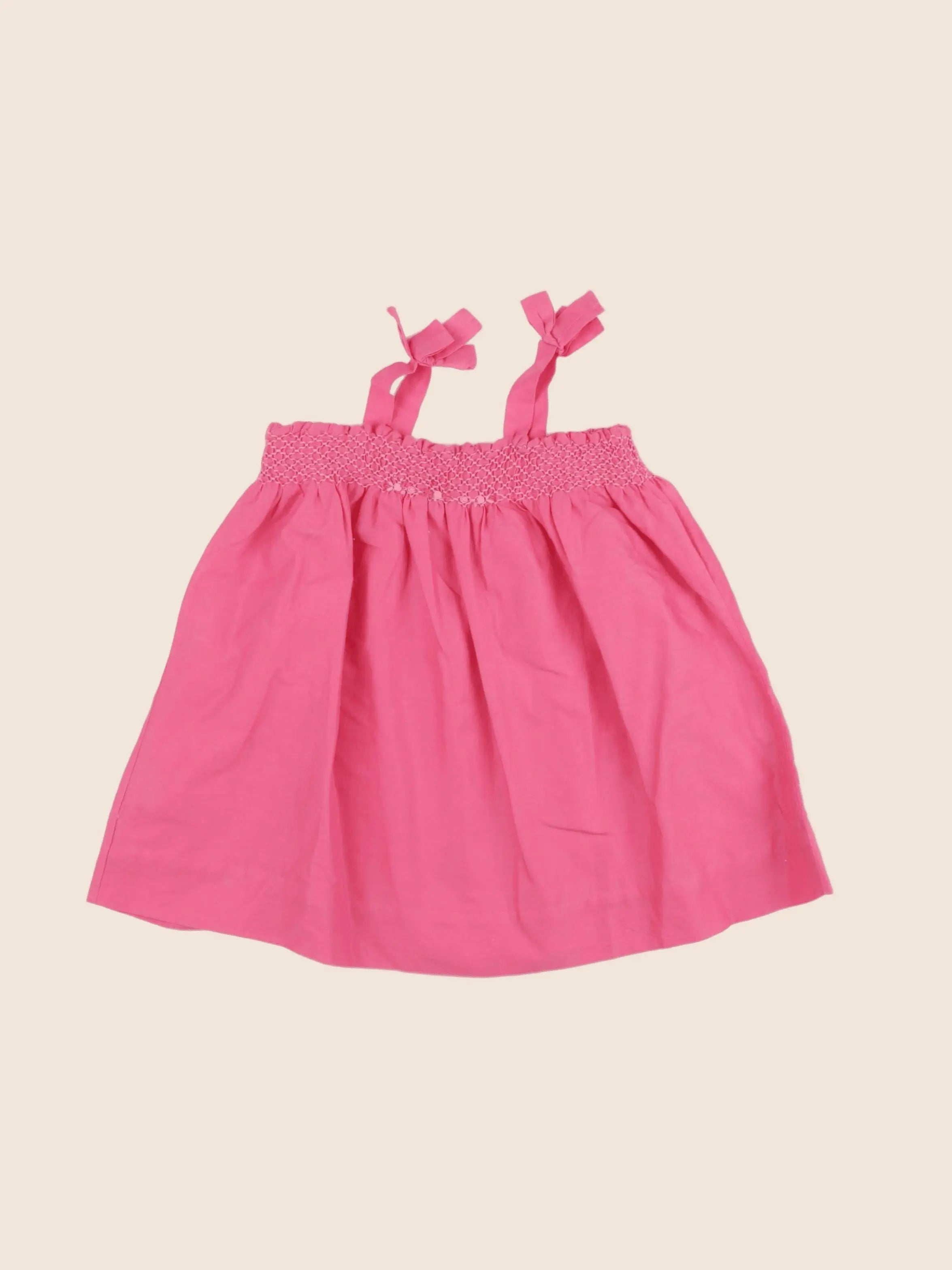 Jacadi - robe rose - 12 mois