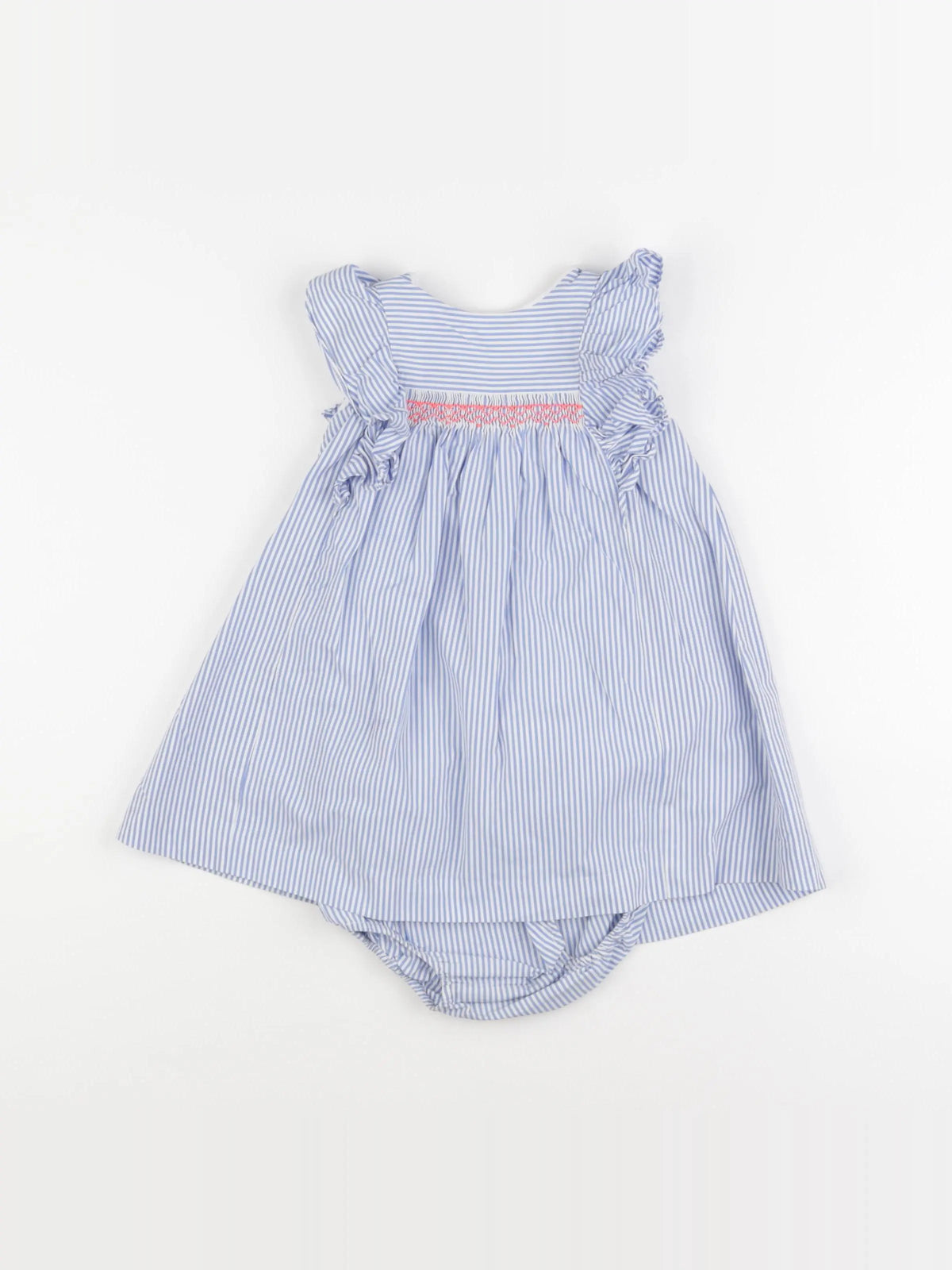 Jacadi - robe bleu, blanc - 24 mois