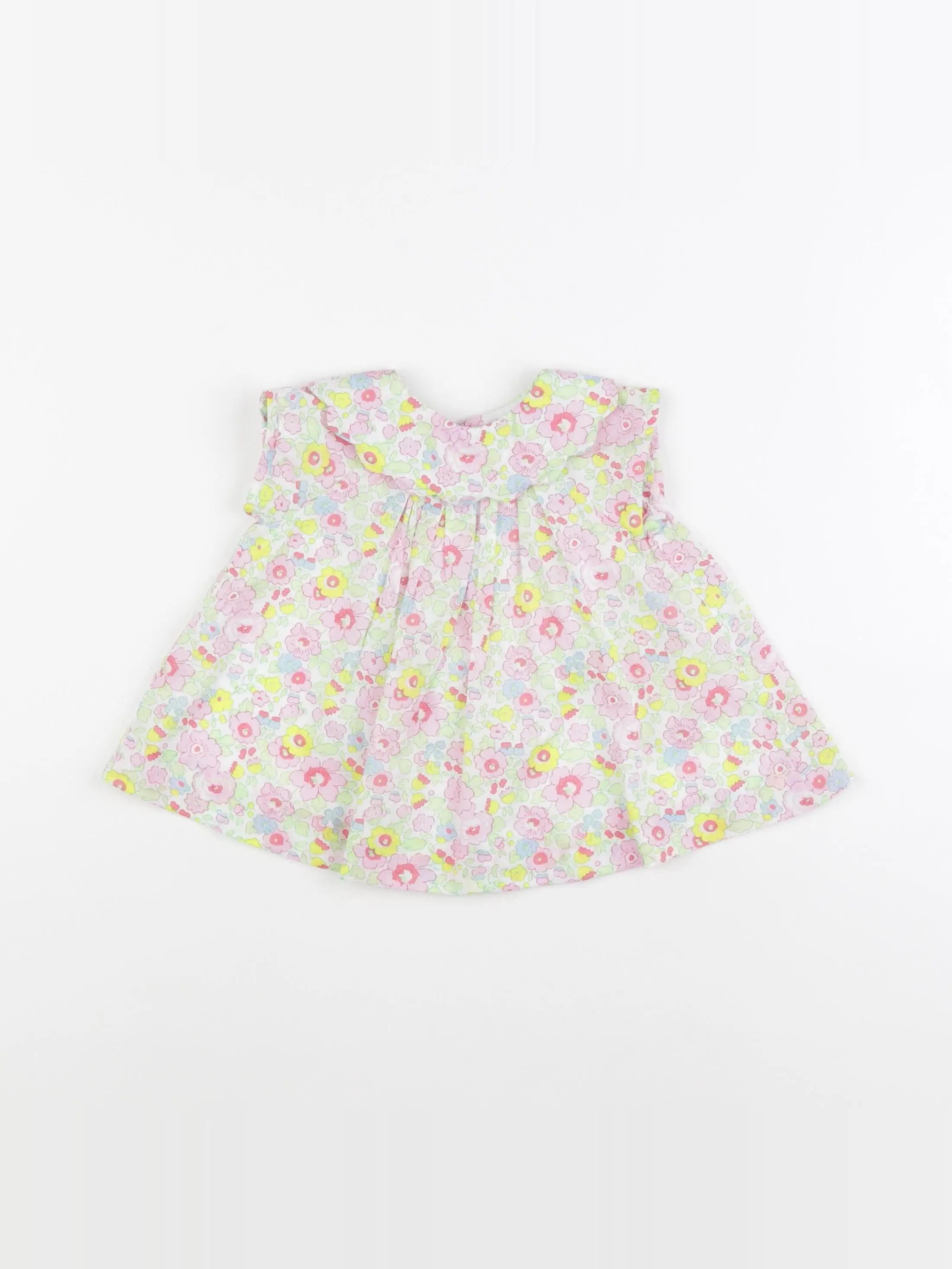 Jacadi - blouse liberty multicolore (état neuf) - 3 mois