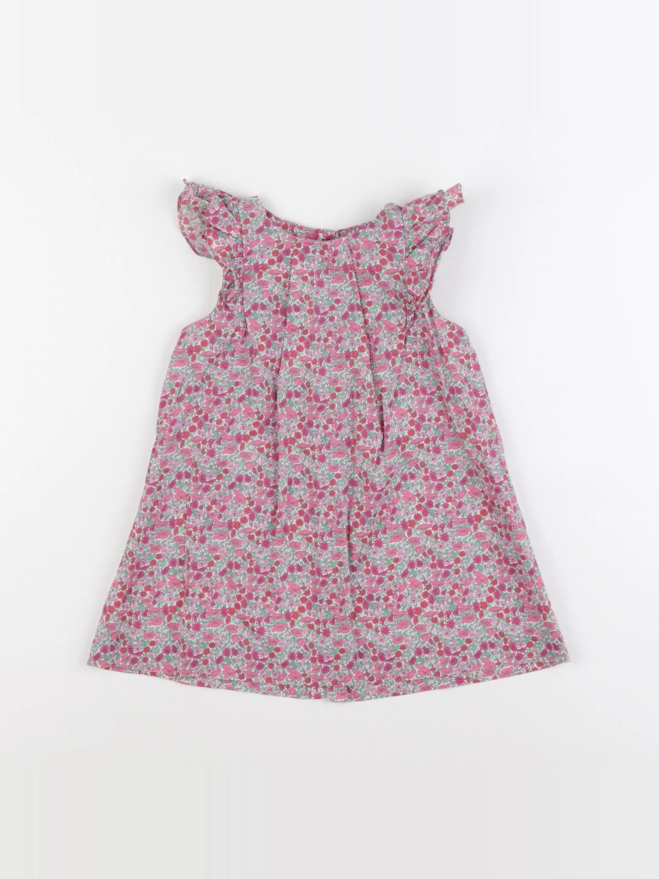 Jacadi - robe liberty multicolore - 18 mois