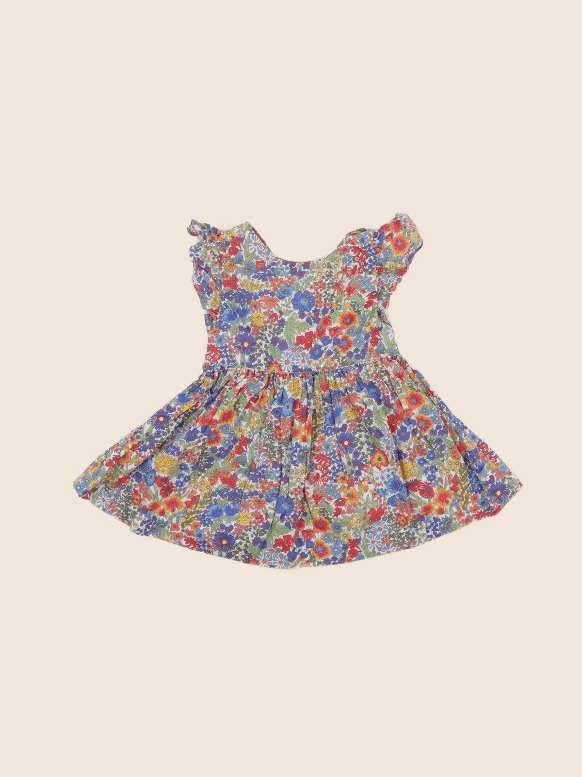 Jacadi - robe liberty multicolore - 6 mois