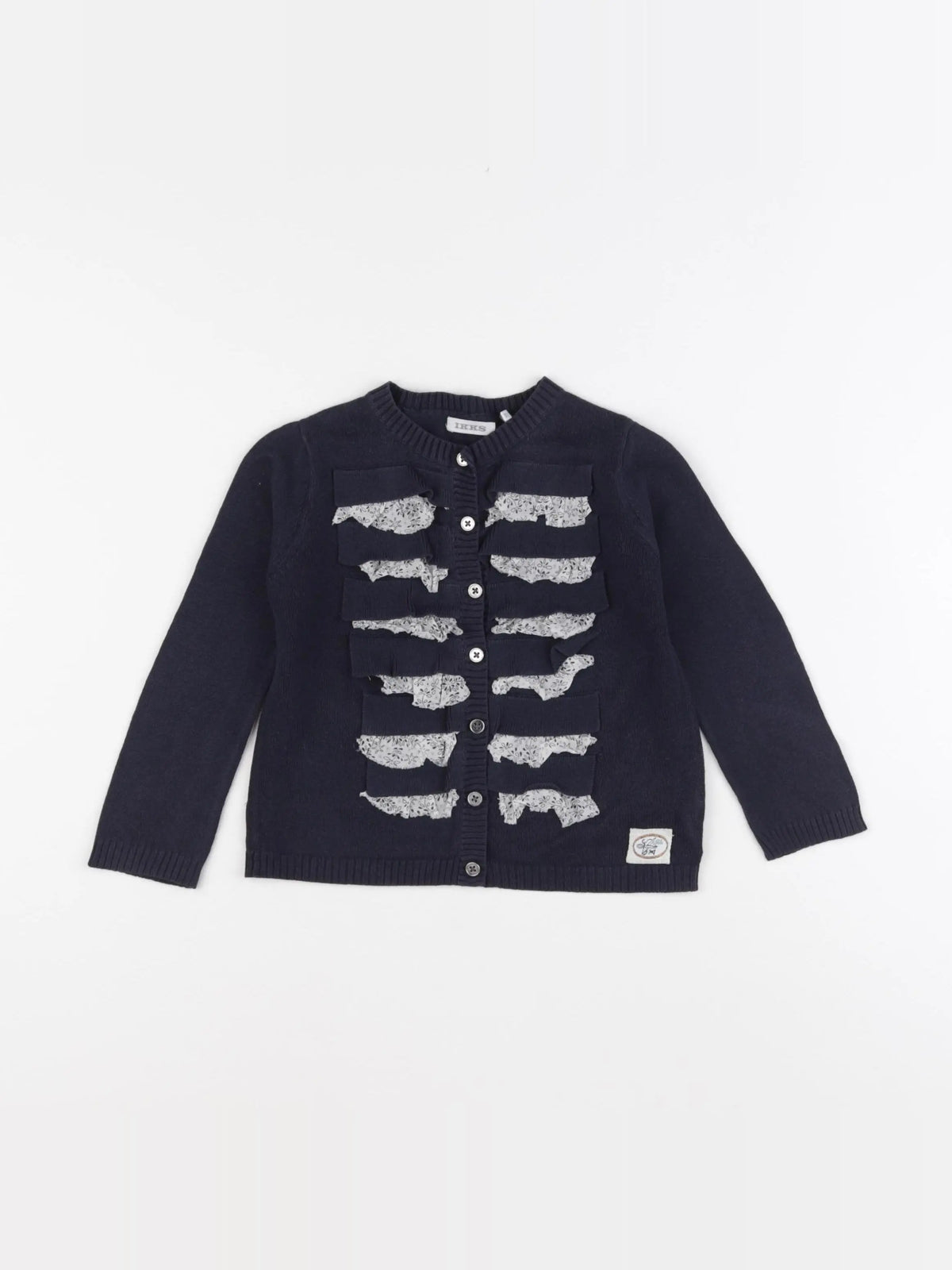 IKKS - gilet bleu - 2 ans