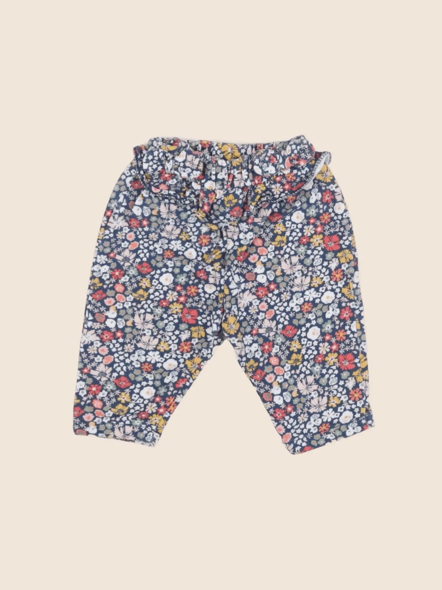Vertbaudet - pantalon multicolore - 3 mois