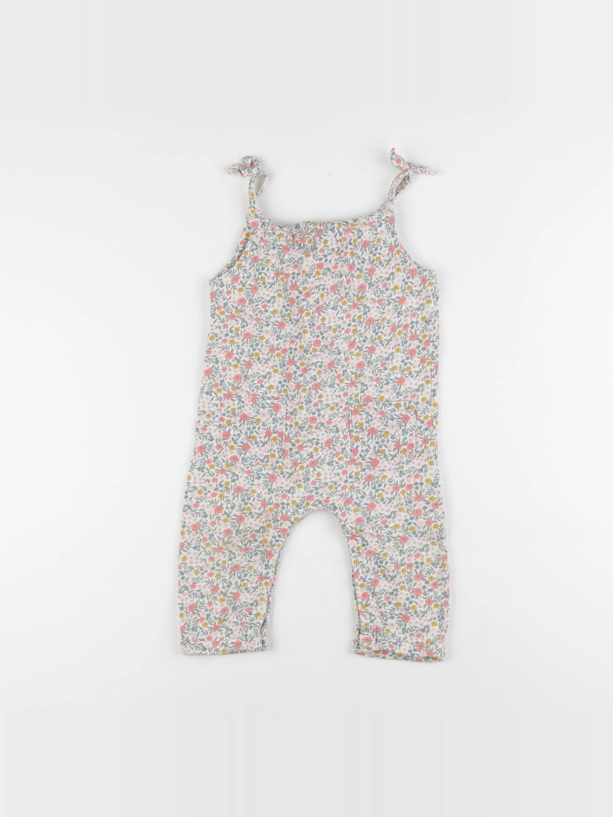 Vertbaudet - combinaison multicolore - 12 mois