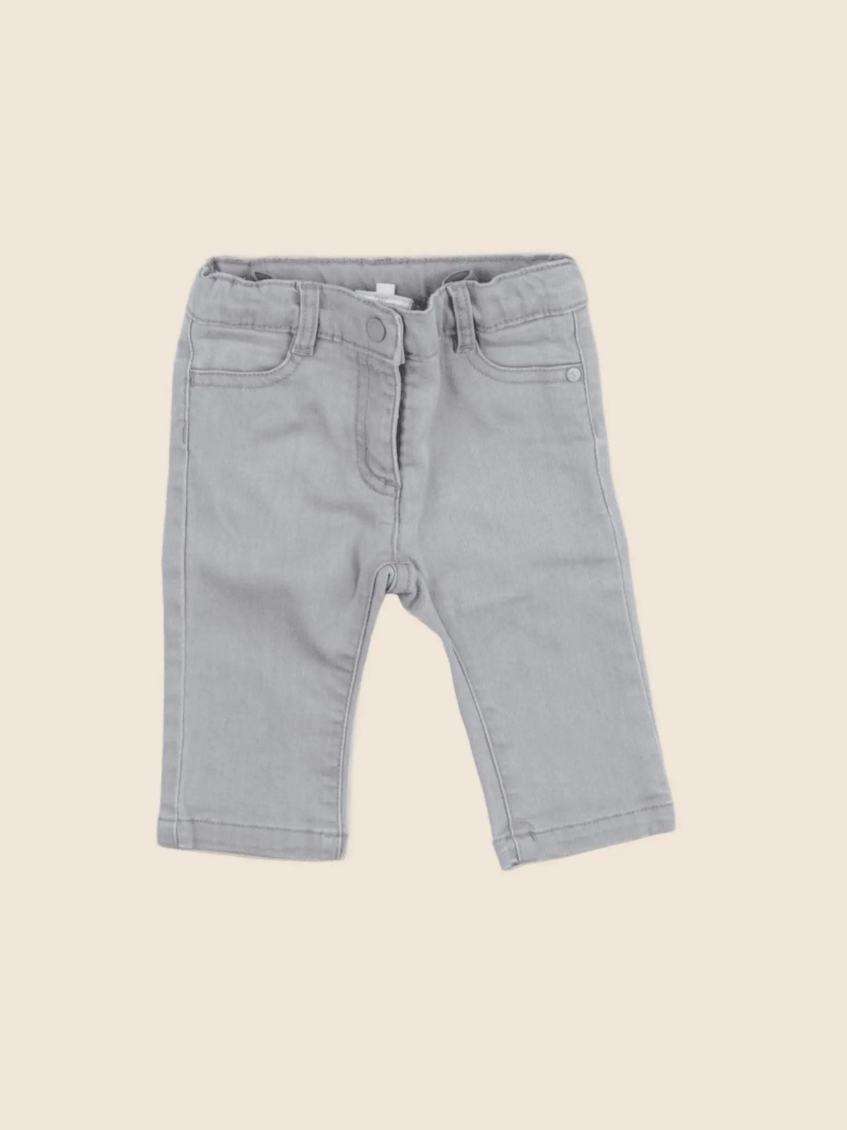 Jacadi - jean gris - 6 mois