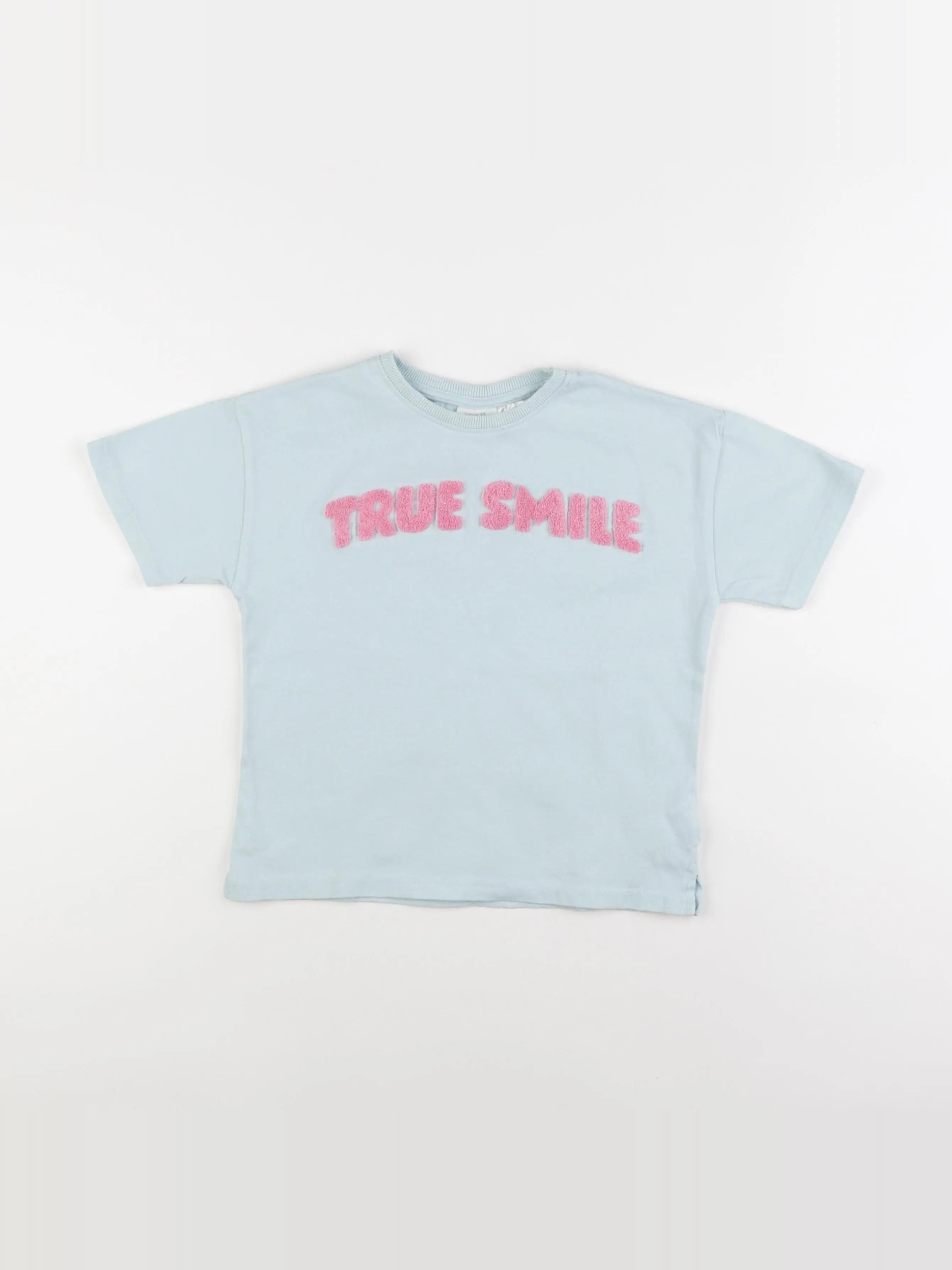 Zara - tee-shirt bleu - 6 ans