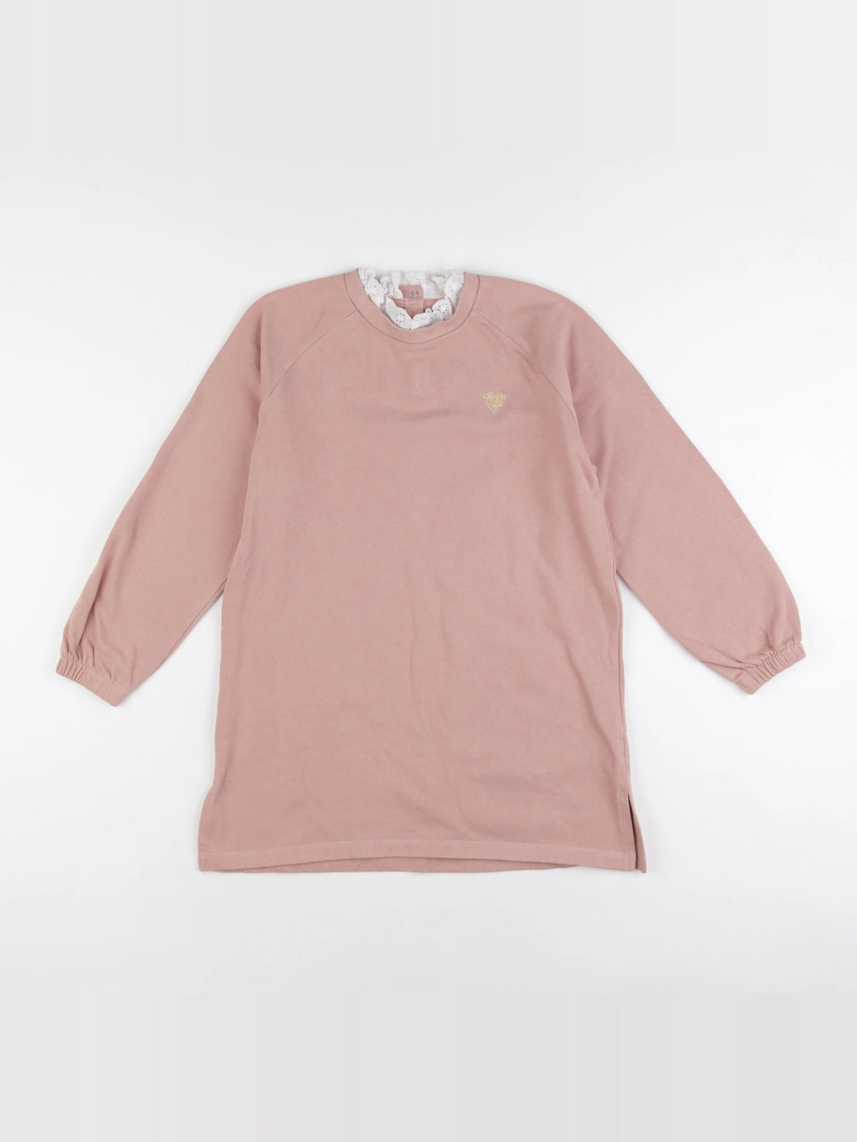 Vertbaudet - robe rose - 10 ans