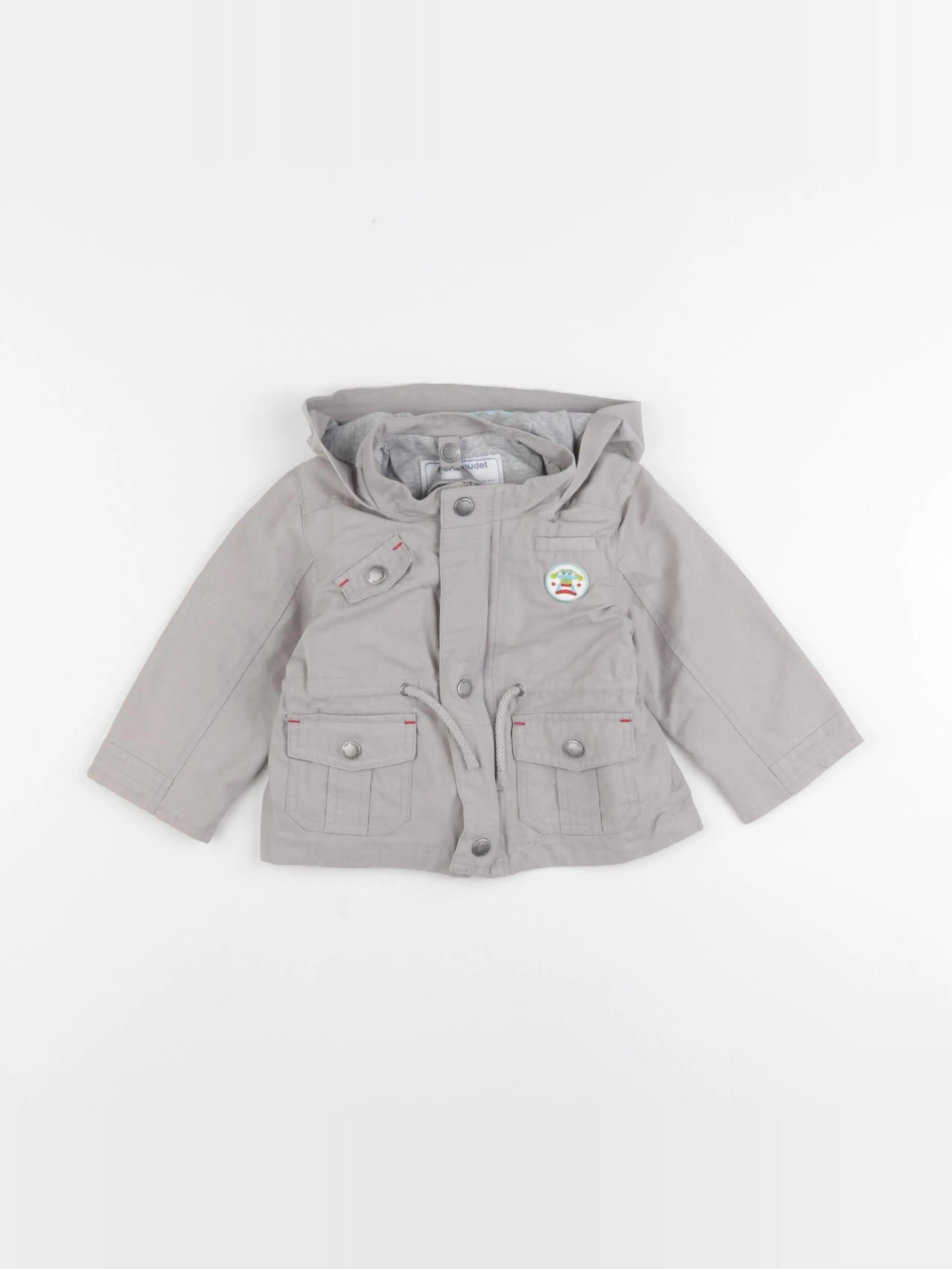 Vertbaudet - veste gris - 18 mois