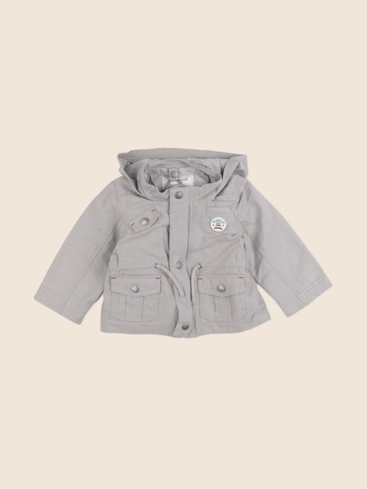 Vertbaudet - veste gris - 18 mois