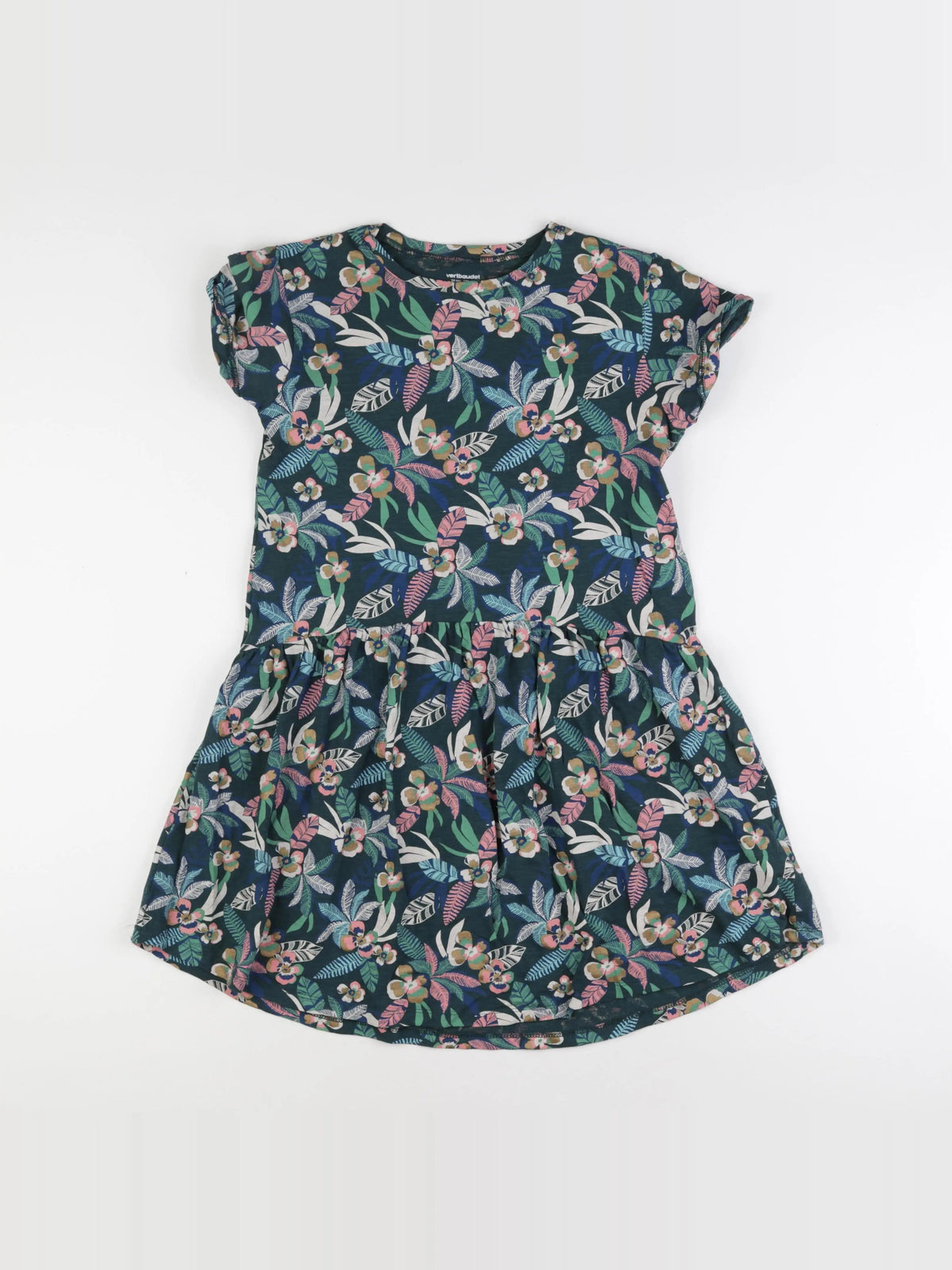 Vertbaudet - robe multicolore - 12 ans