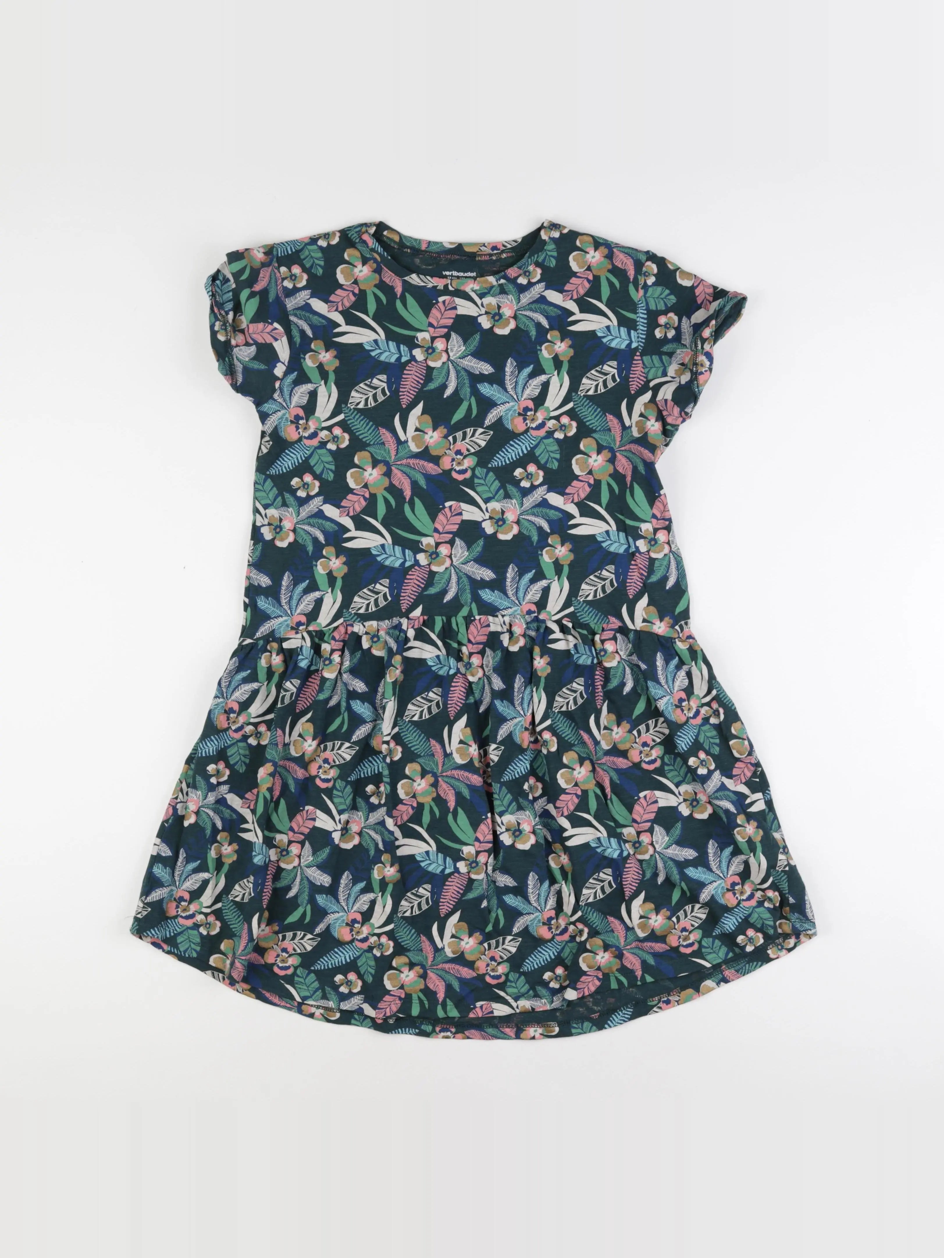 Vertbaudet - robe multicolore - 12 ans