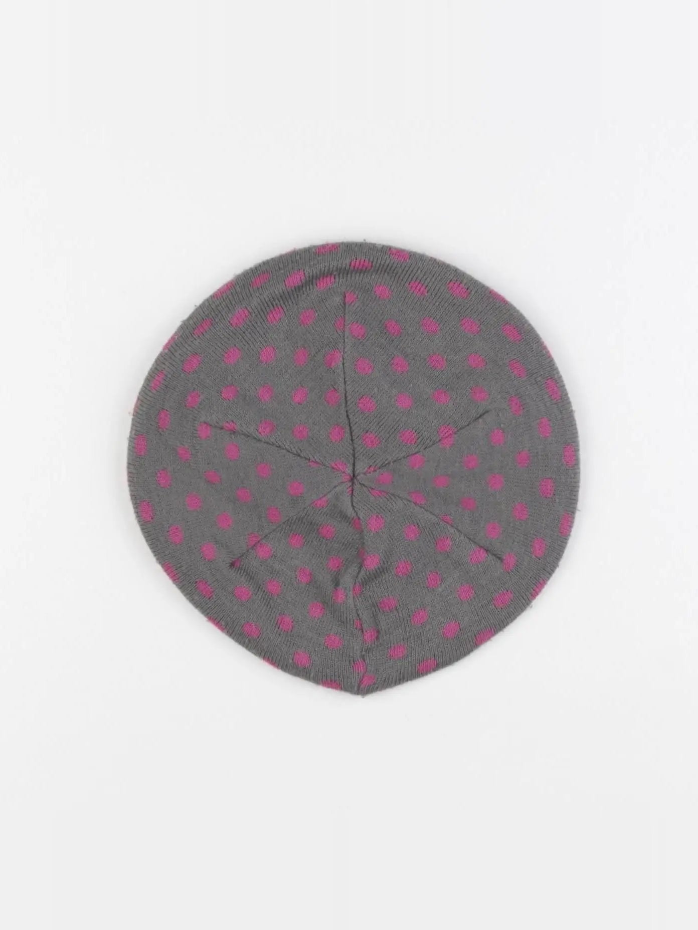 Vertbaudet - bonnet gris, rose - 24/36 mois