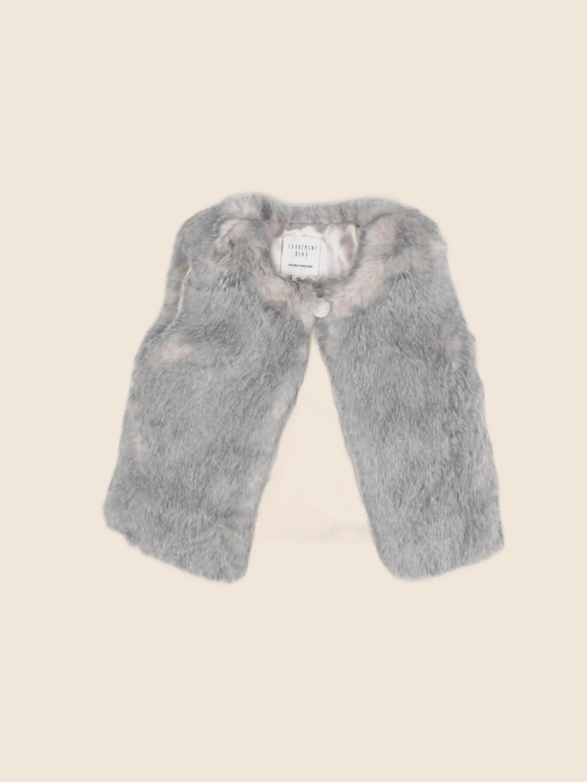 Carrément Beau - gilet gris - 6 mois