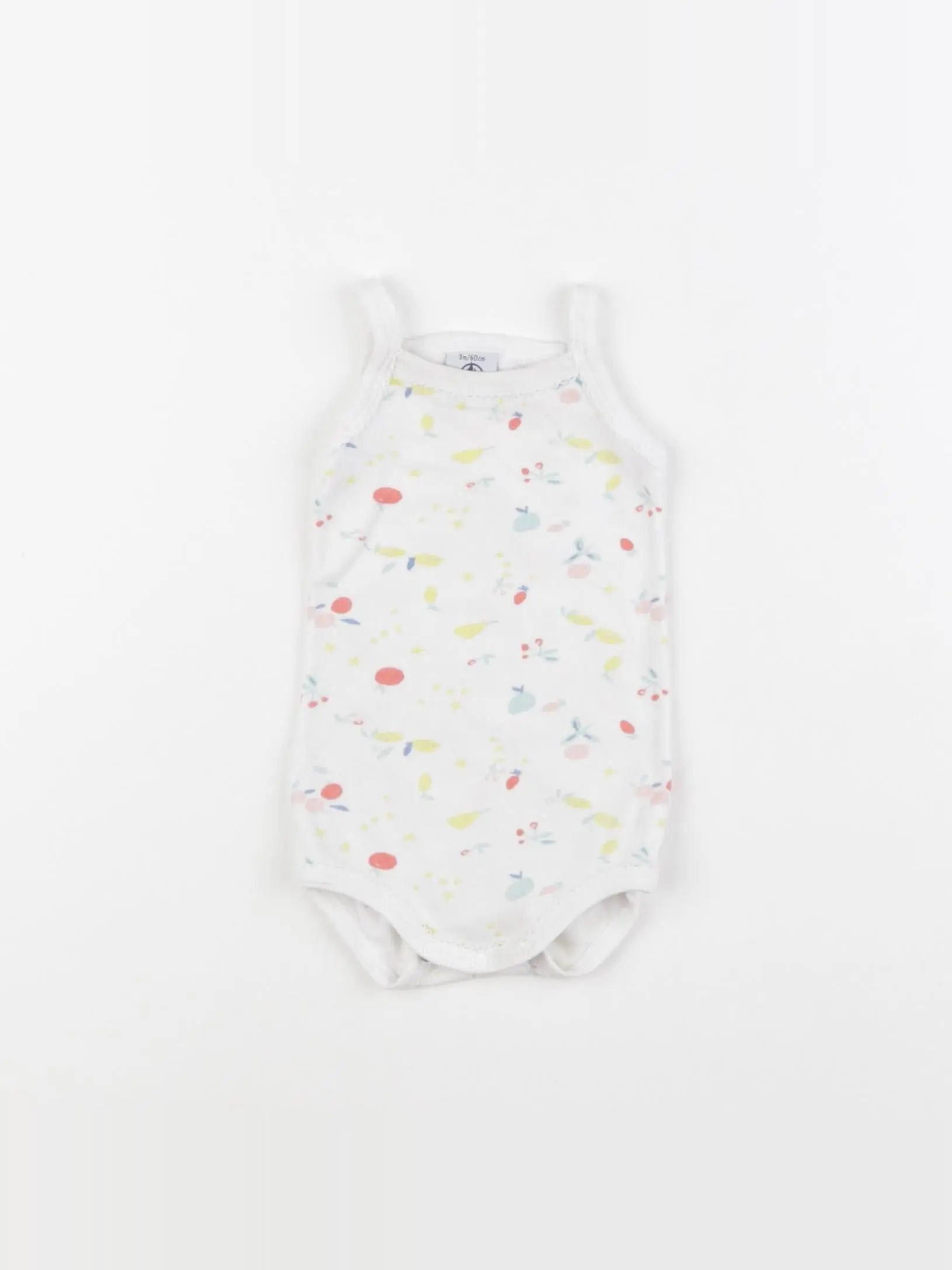 Petit Bateau - body blanc - 3 mois