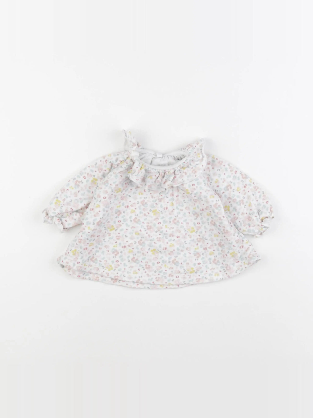 Petit Bateau - tee-shirt blanc - 3 mois