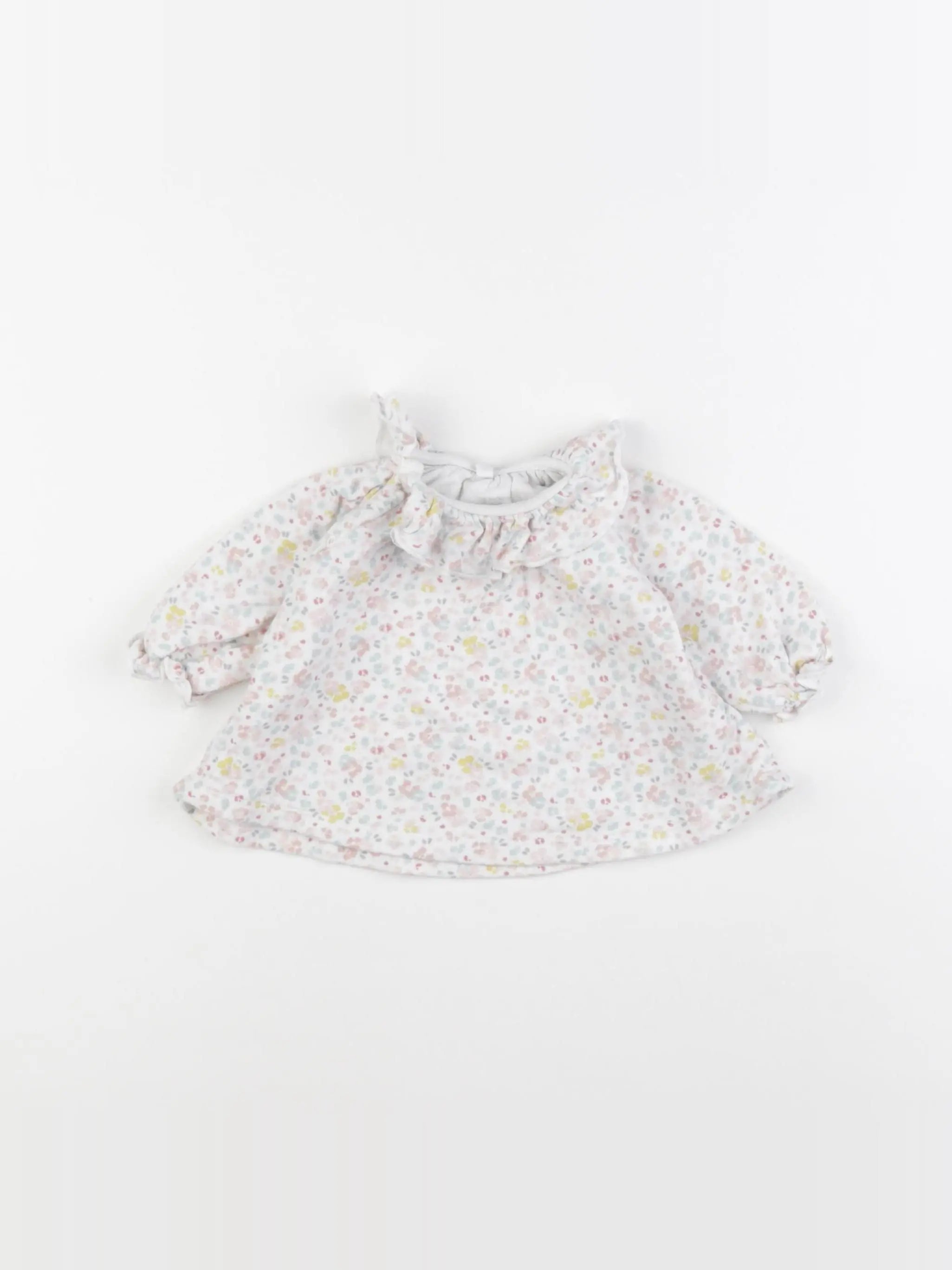 Petit Bateau - tee-shirt blanc - 3 mois