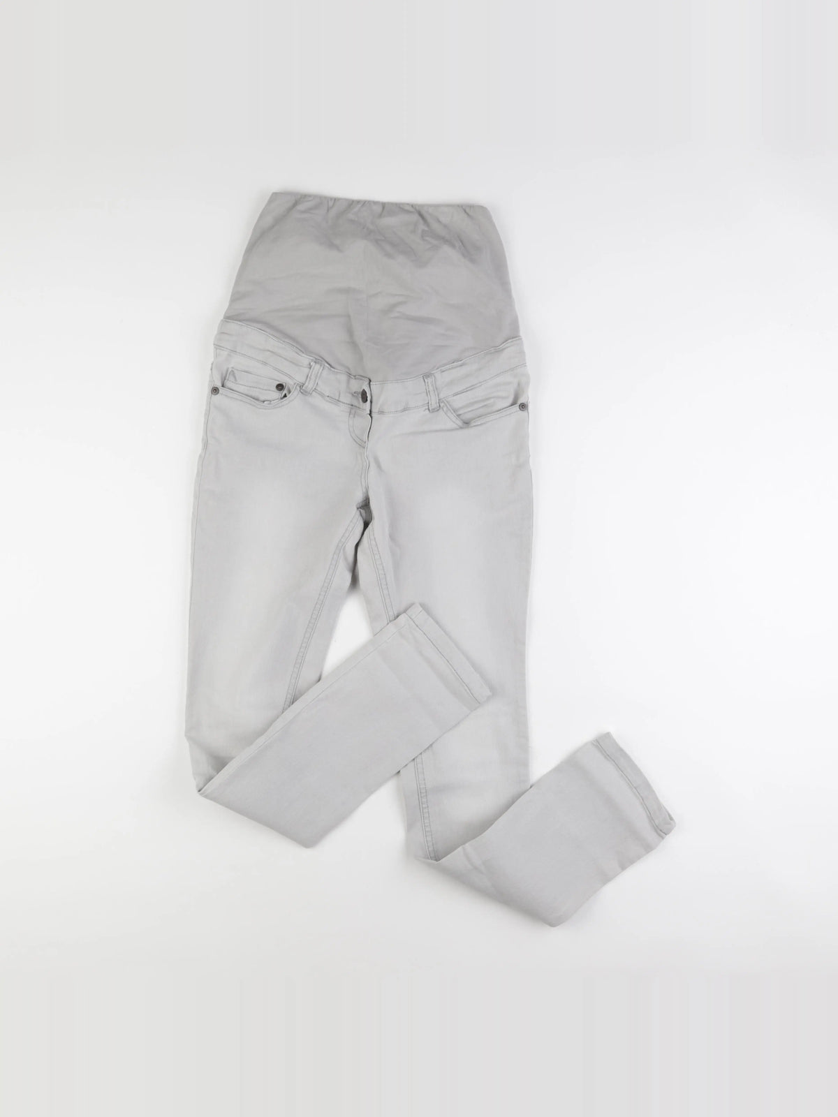 Vertbaudet - jean grossesse gris - 34