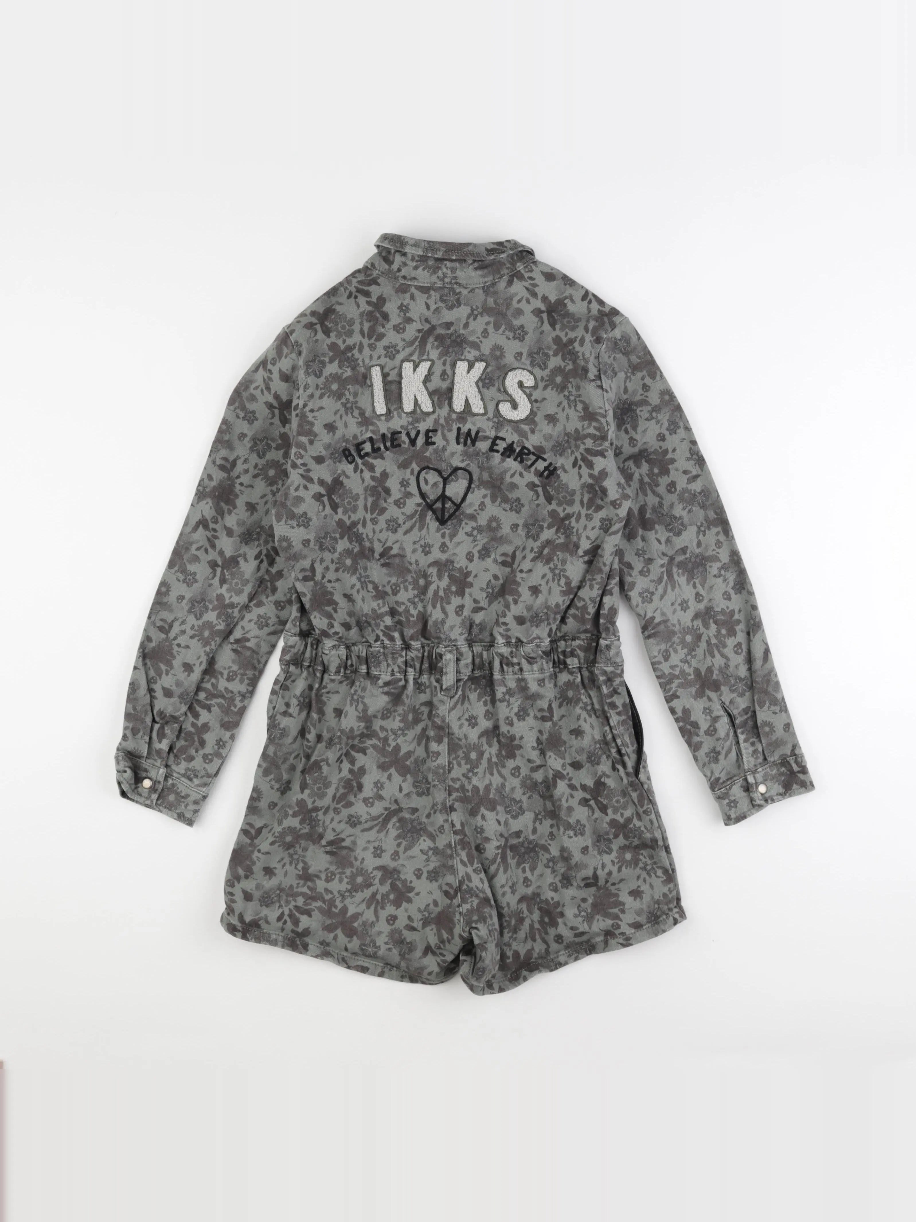 IKKS - salopette vert - 10 ans