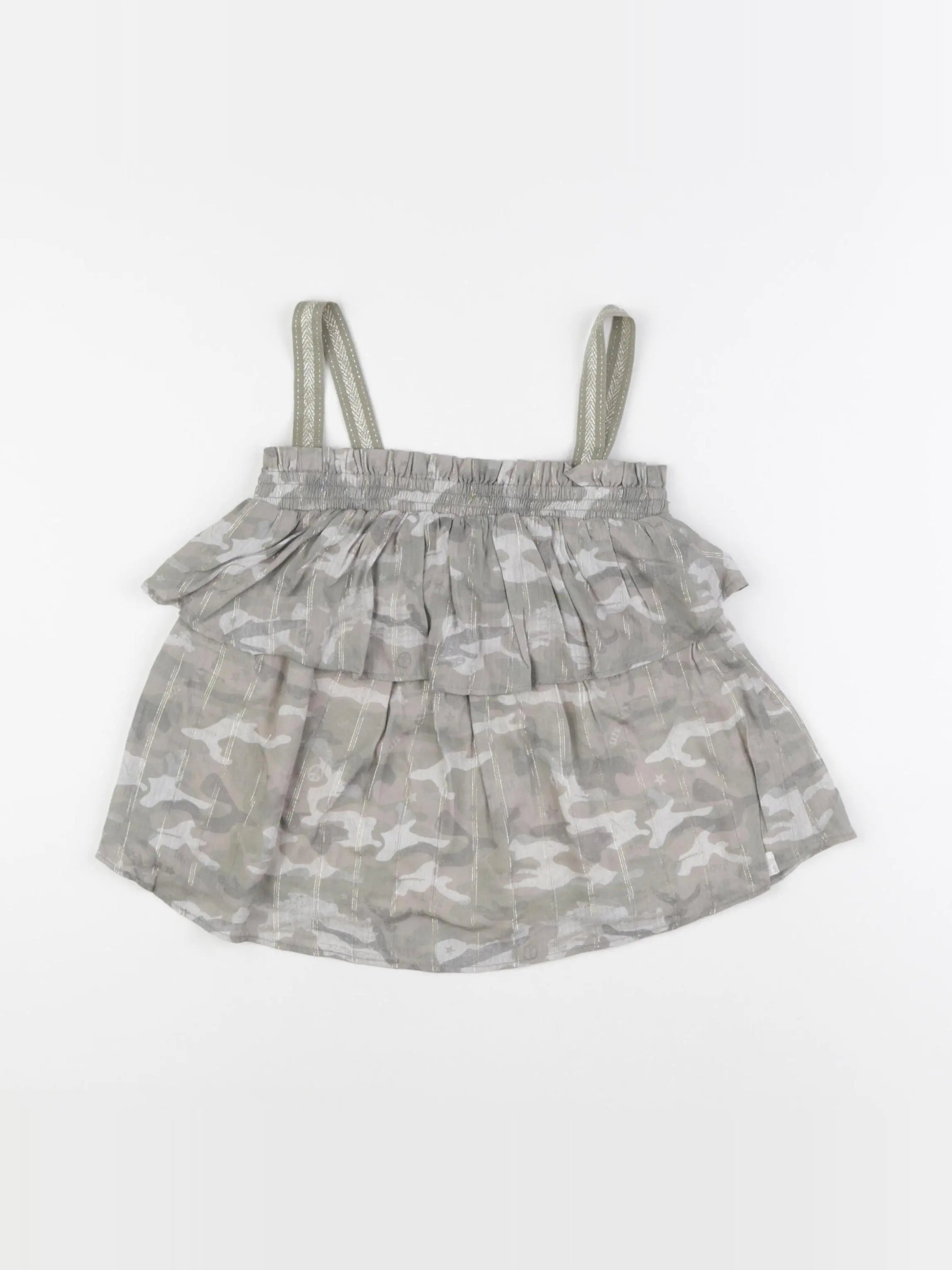 IKKS - blouse vert - 8 ans