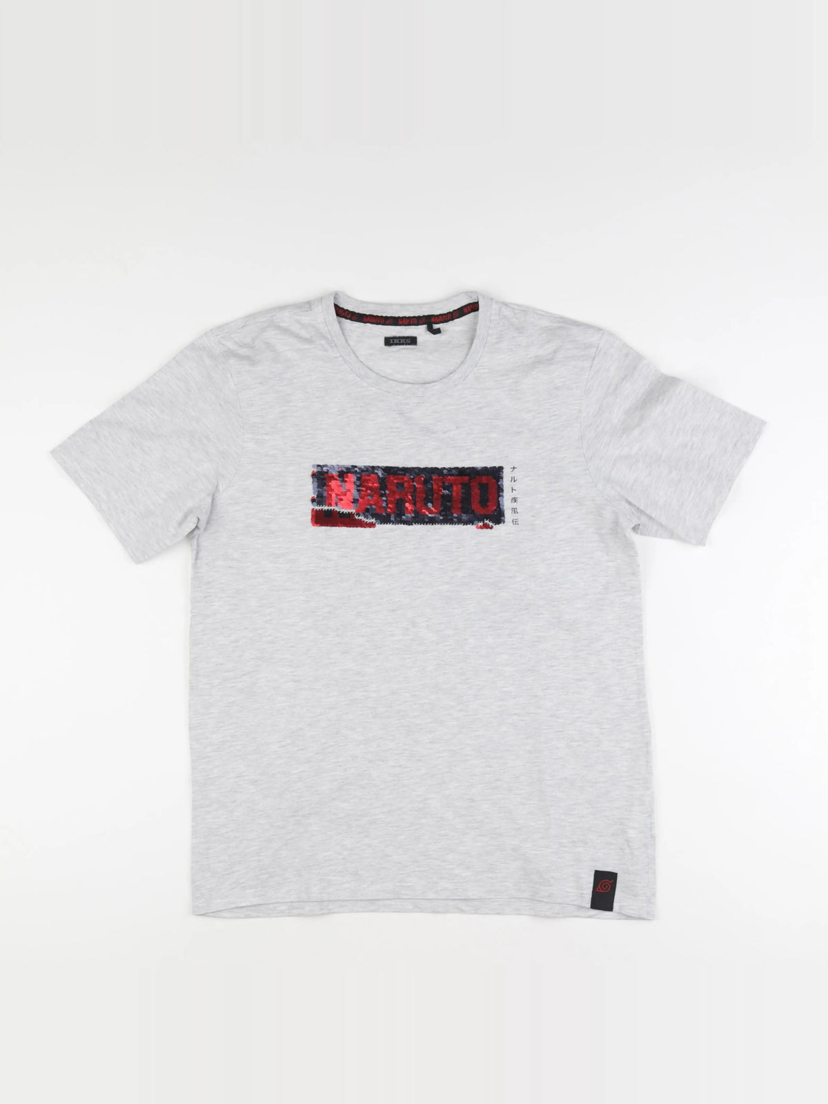 IKKS - tee-shirt imprimé au dos gris - 16 ans