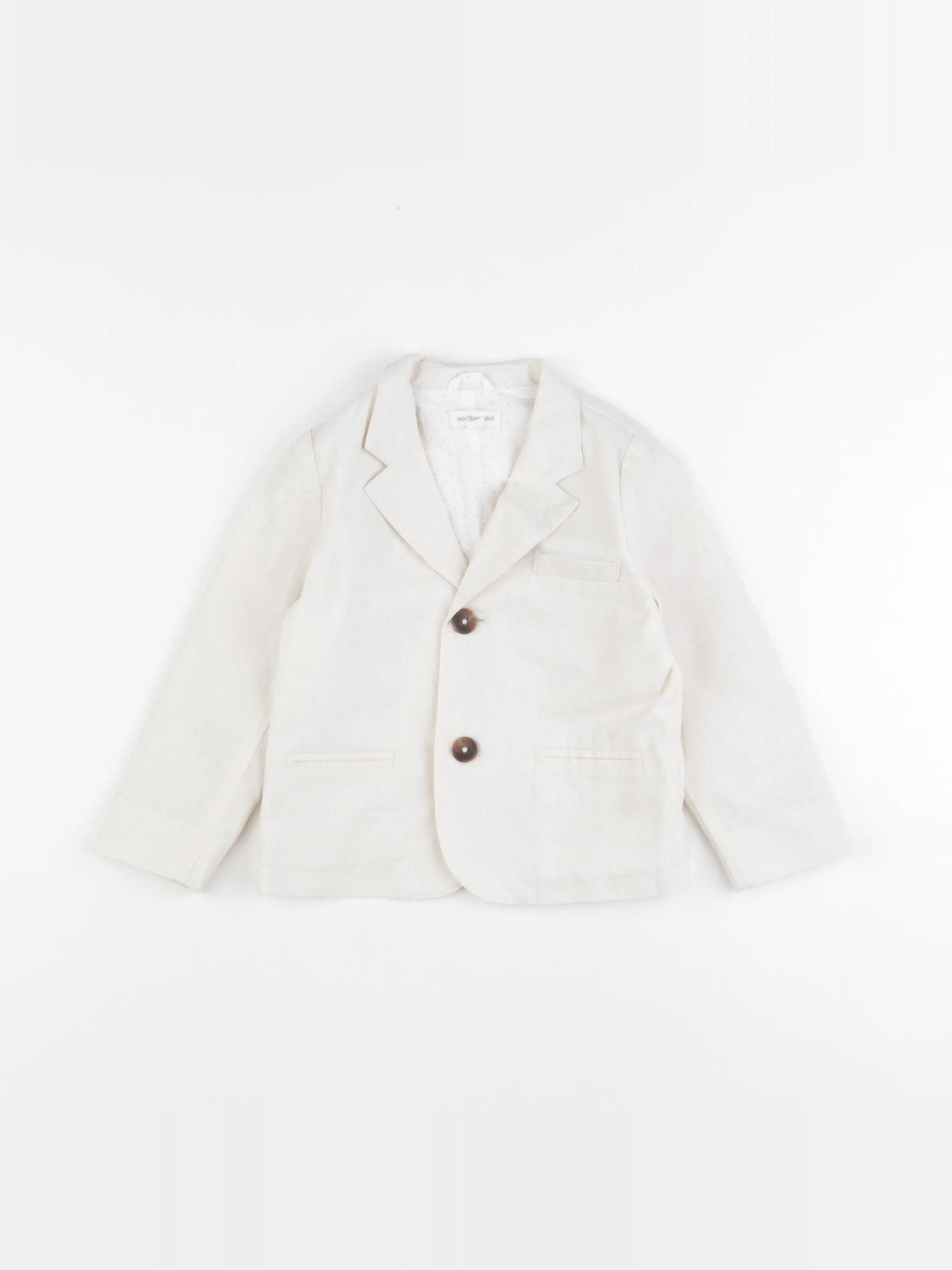 Vertbaudet - veste beige - 2 ans