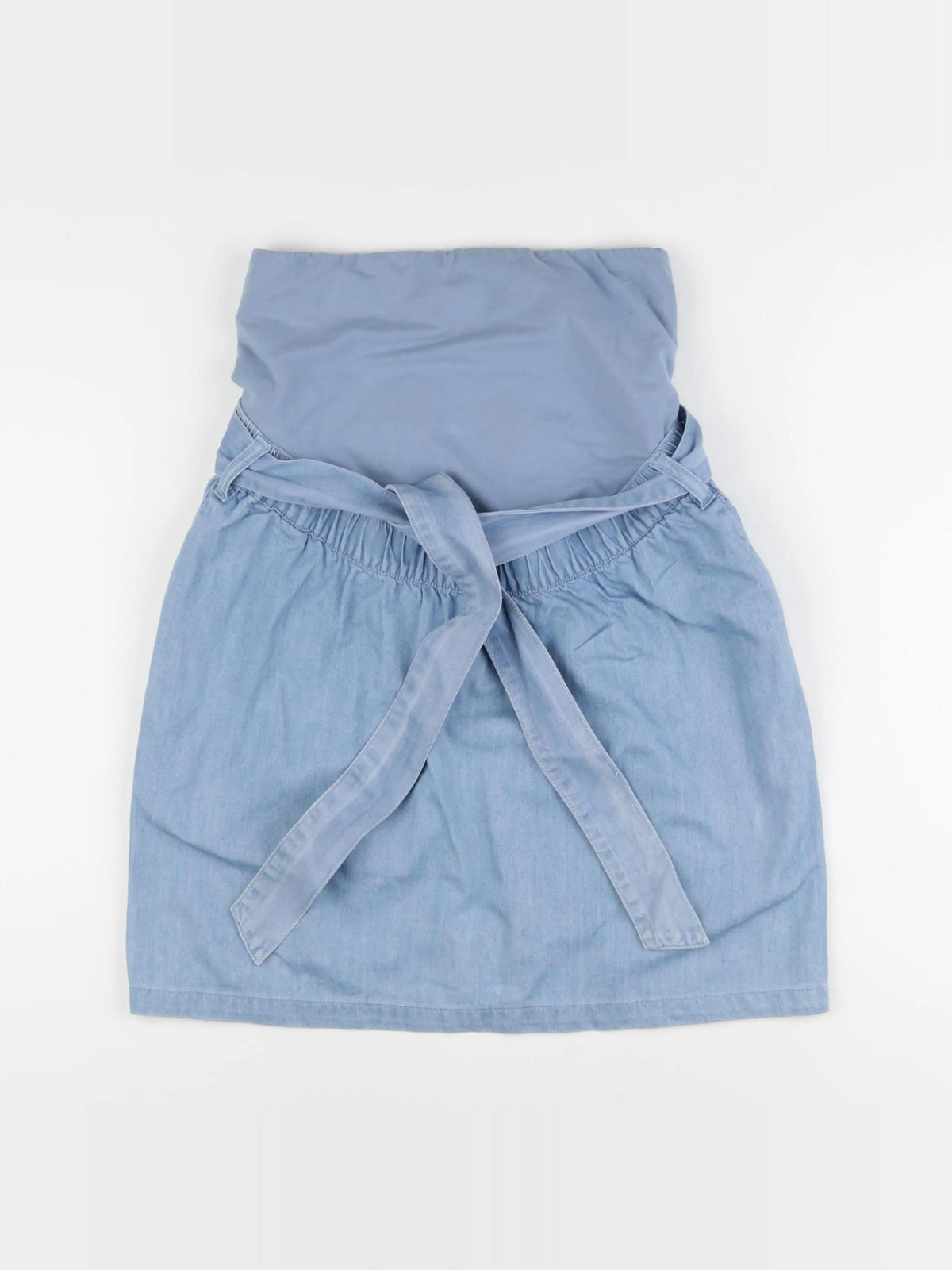 Vertbaudet - jupe grossesse bleu - 38