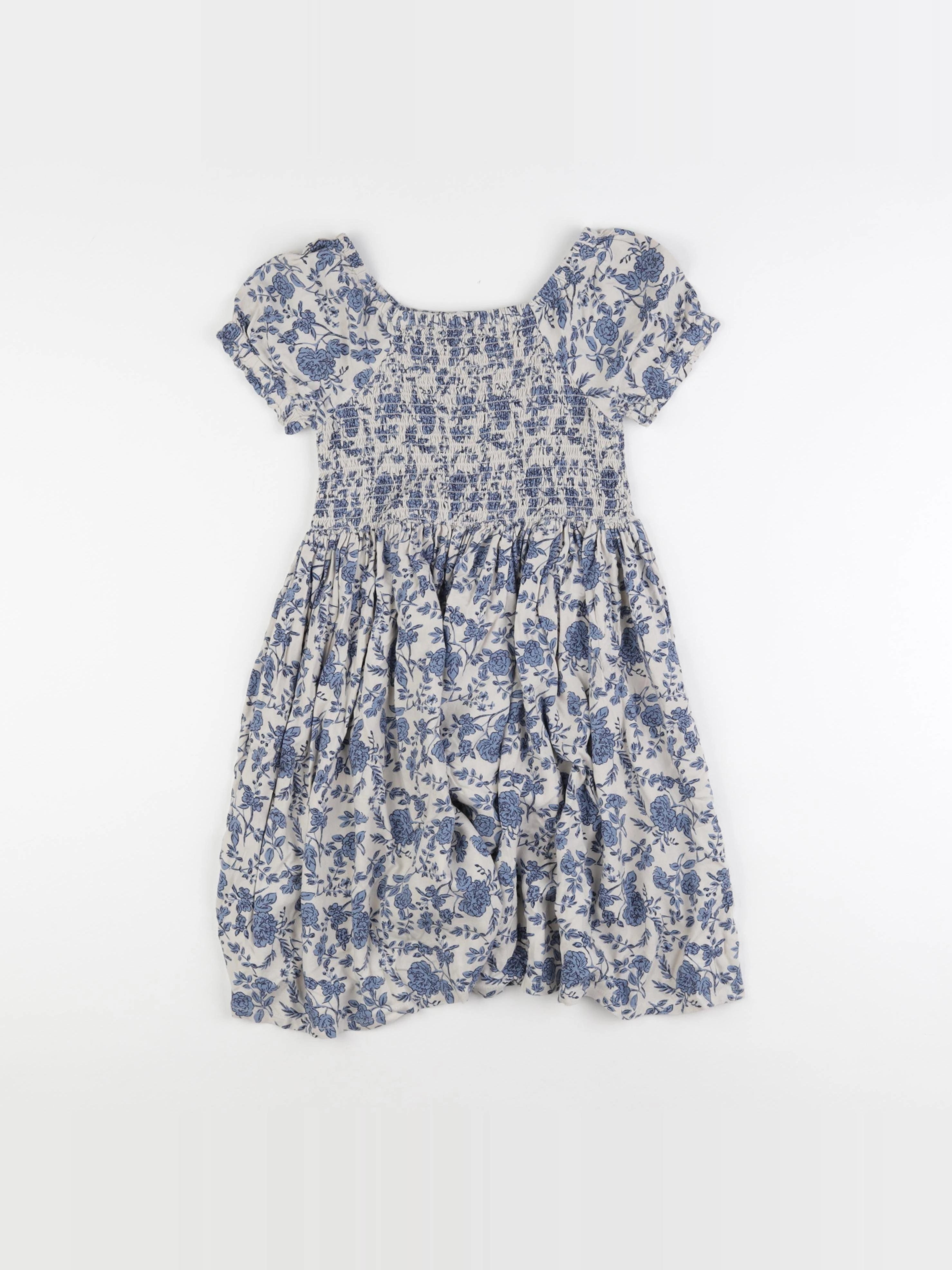 Monoprix - robe bleu - 5 ans